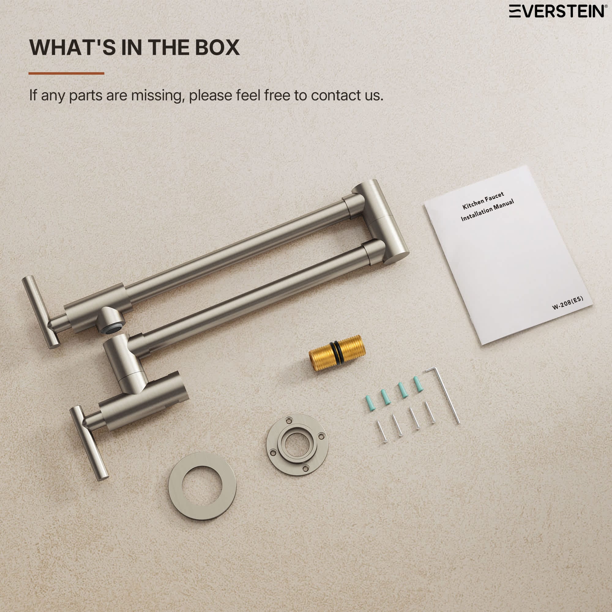 EVERSTEIN SFS-1088-NK Kitchen-Faucets - View #10