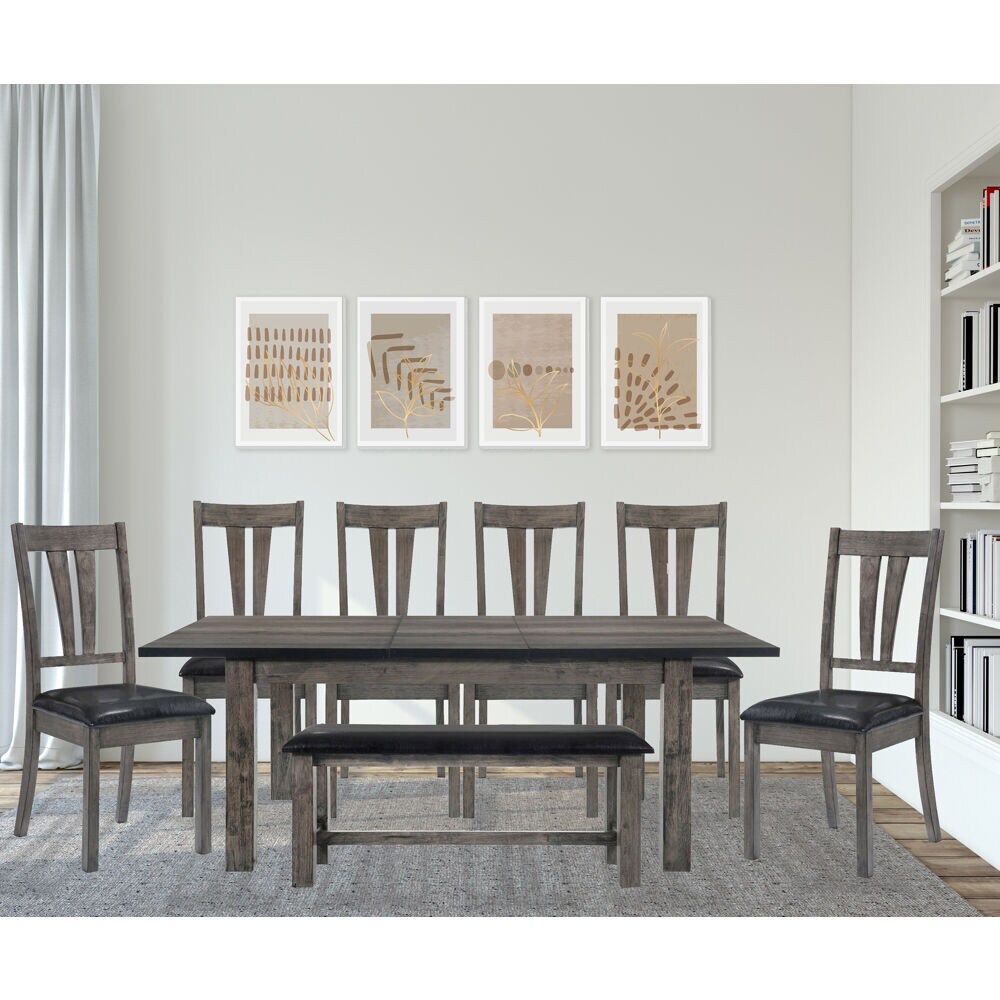 Hanover HDR006-8PU-WG Dining-Sets - View #6