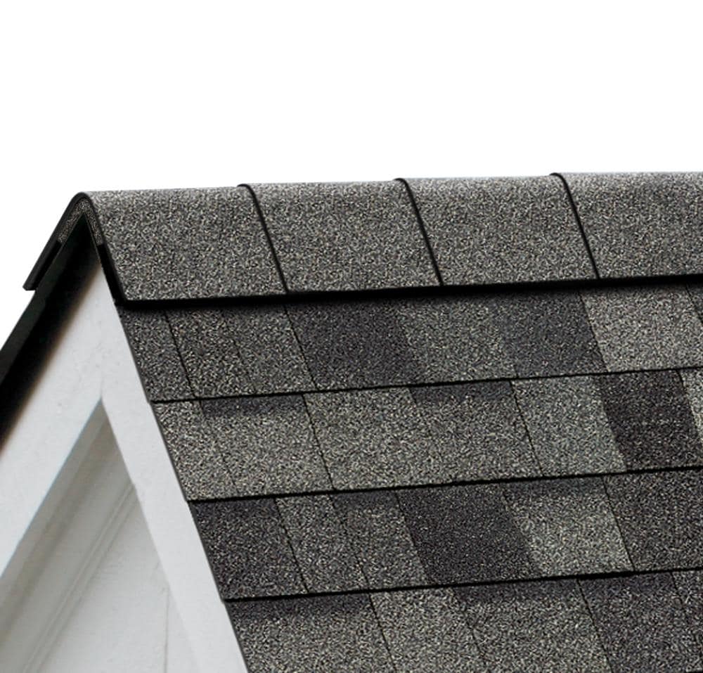 Owens Corning HPS20 ProEdge STORM Estate Gray Algae Resistant Hip Ridge Roof Shingles ( 33-lin ft per Bundle )