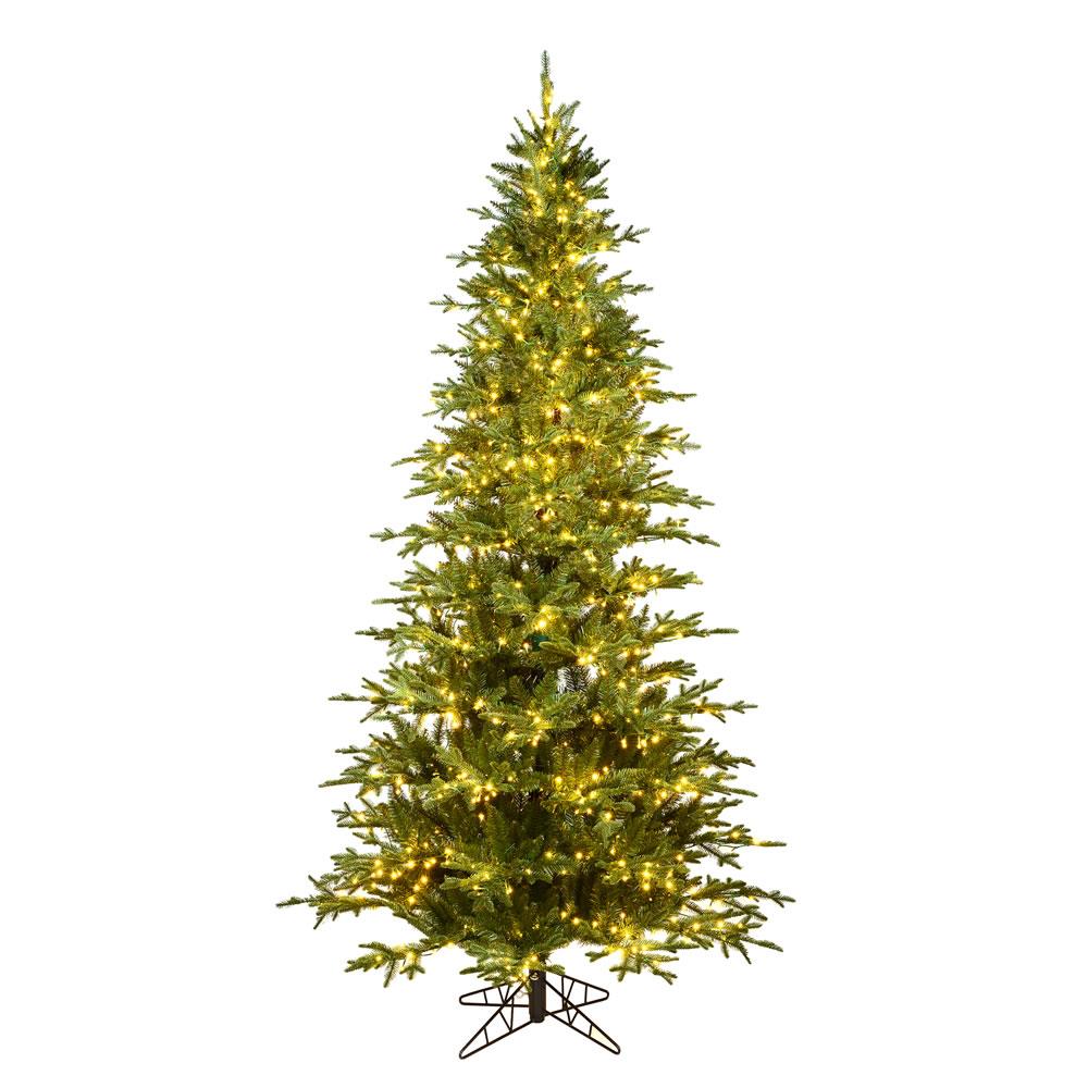 Vickerman K184156LED 5.5-Feet Pre-lit Artificial Christmas Tree with White LED Lights