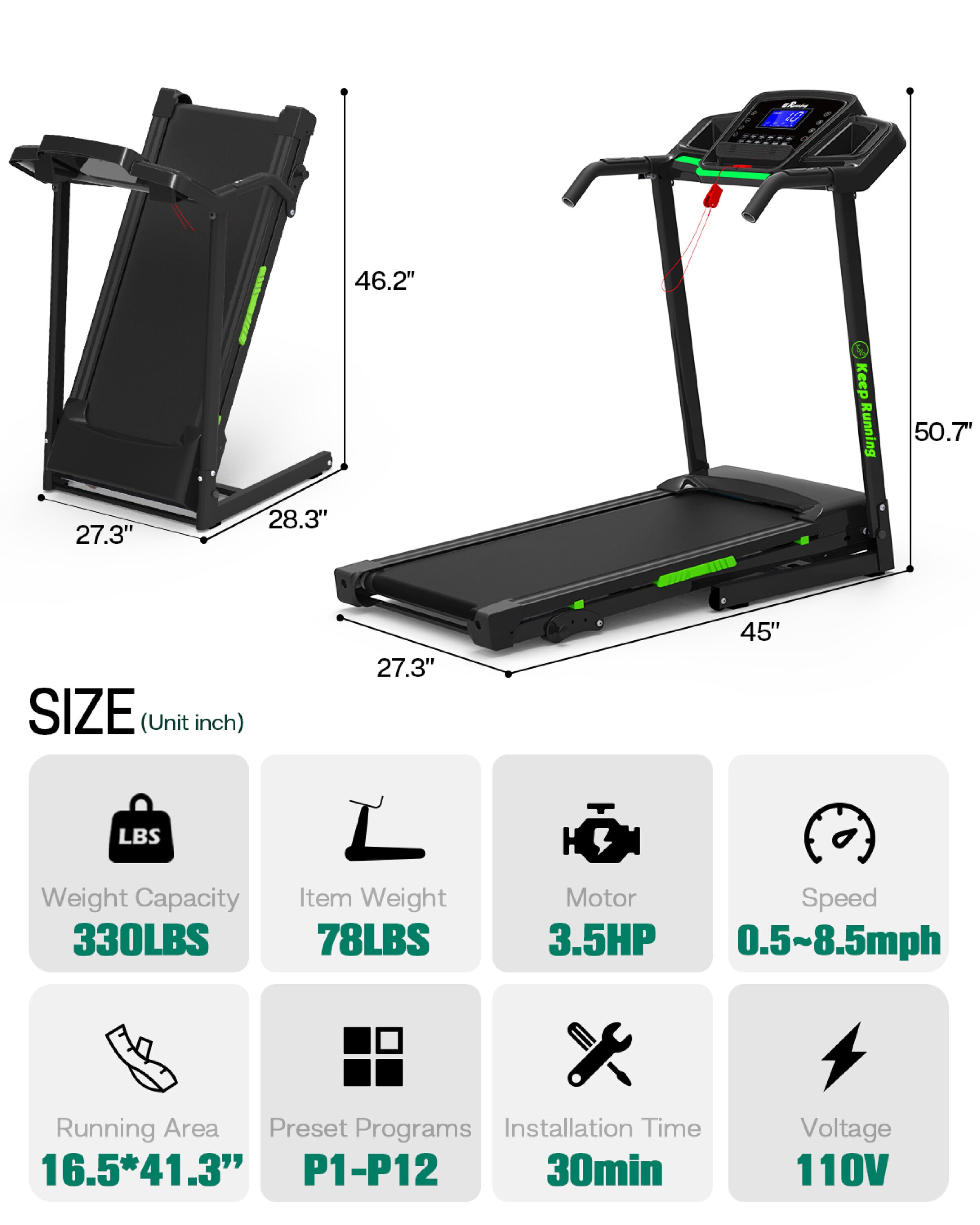 Siavonce XH93AAL treadmills - View #6