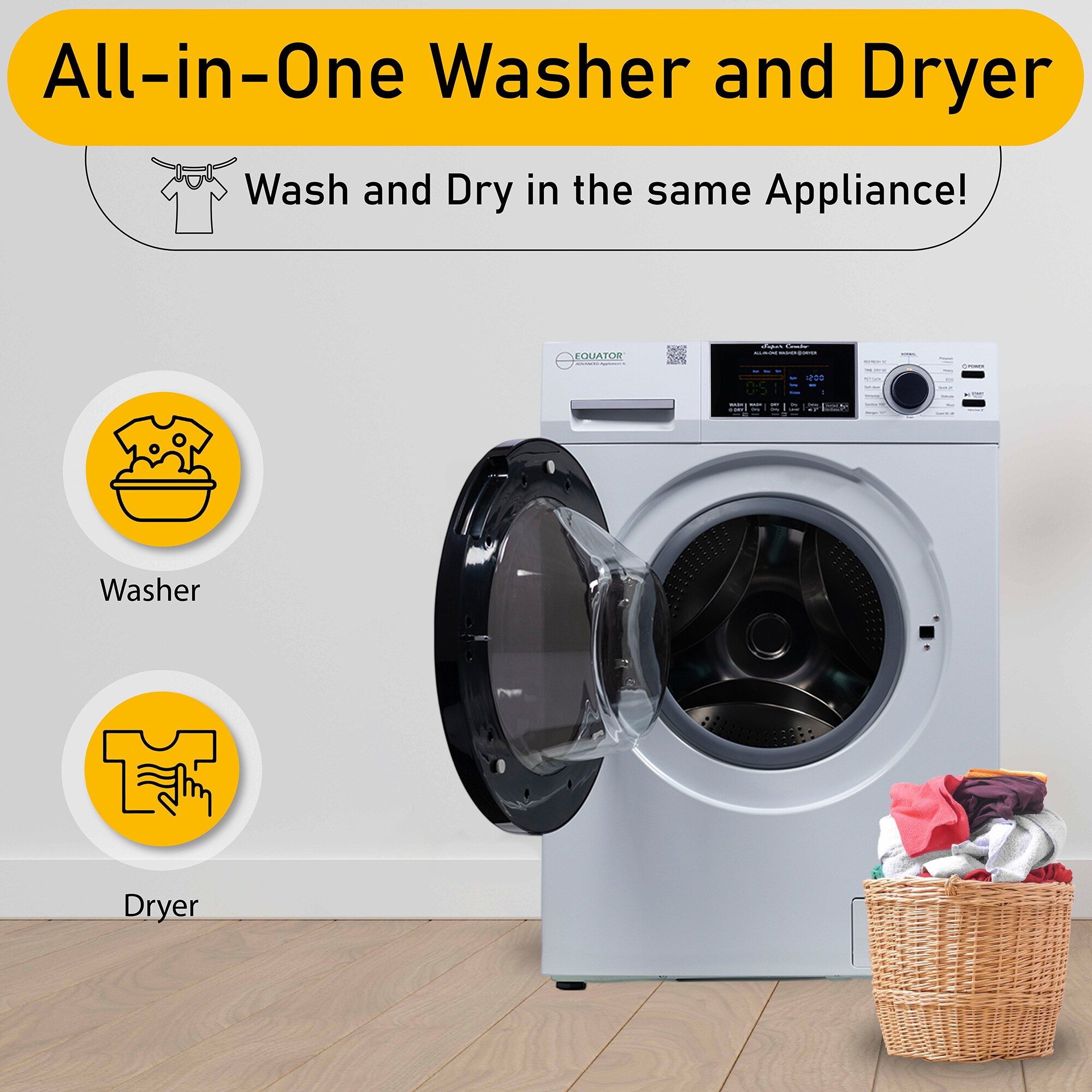 Equator Advanced Appliances EZ 4600 S Combination-Washers-Dryers - View #13