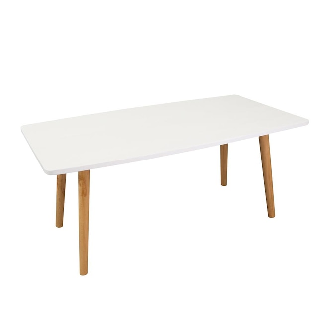 Casual Home Ezly White Wood Modern Coffee Table in the Coffee Tables ...