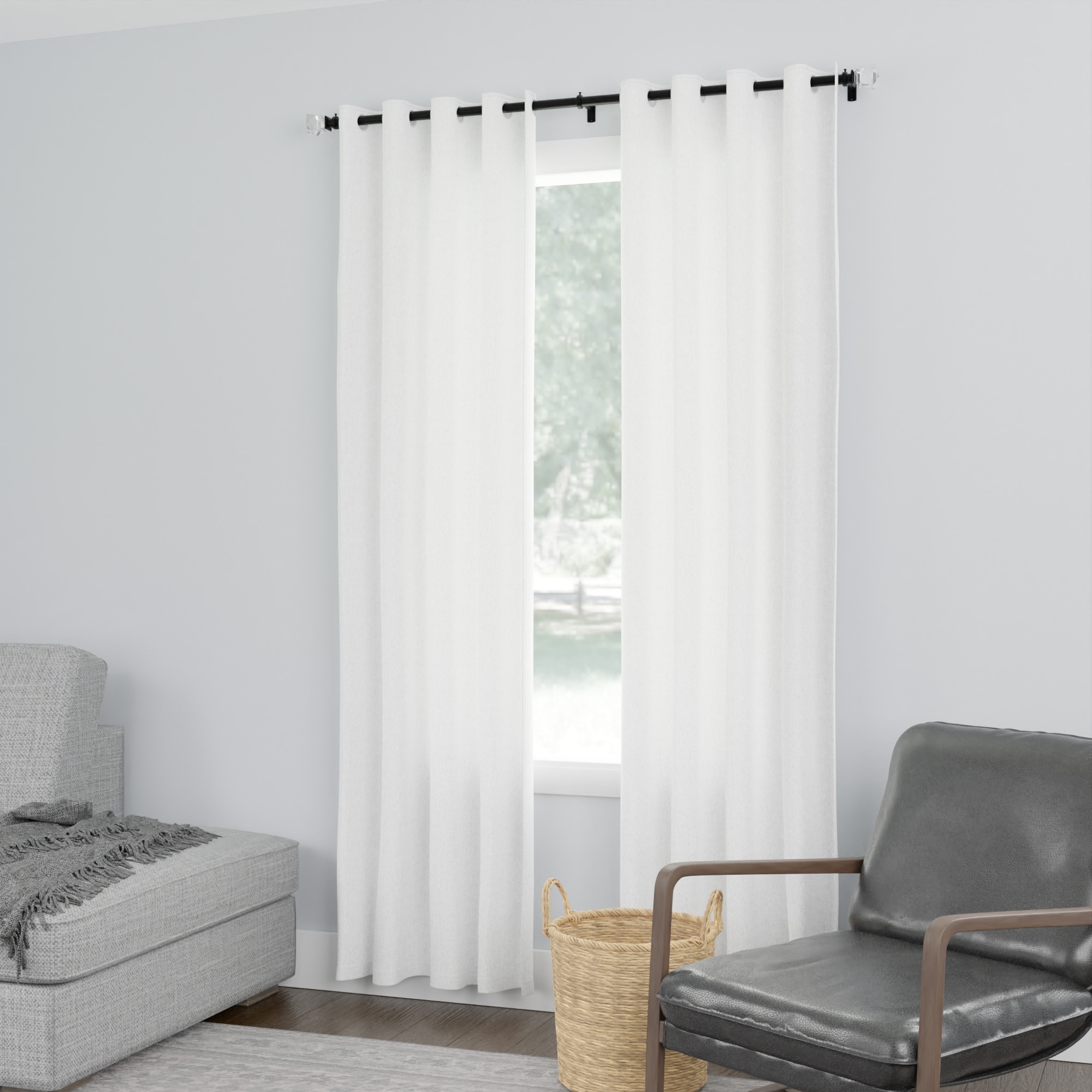 allen + roth FSI 6802A MBLK Curtain-Rods - View #14