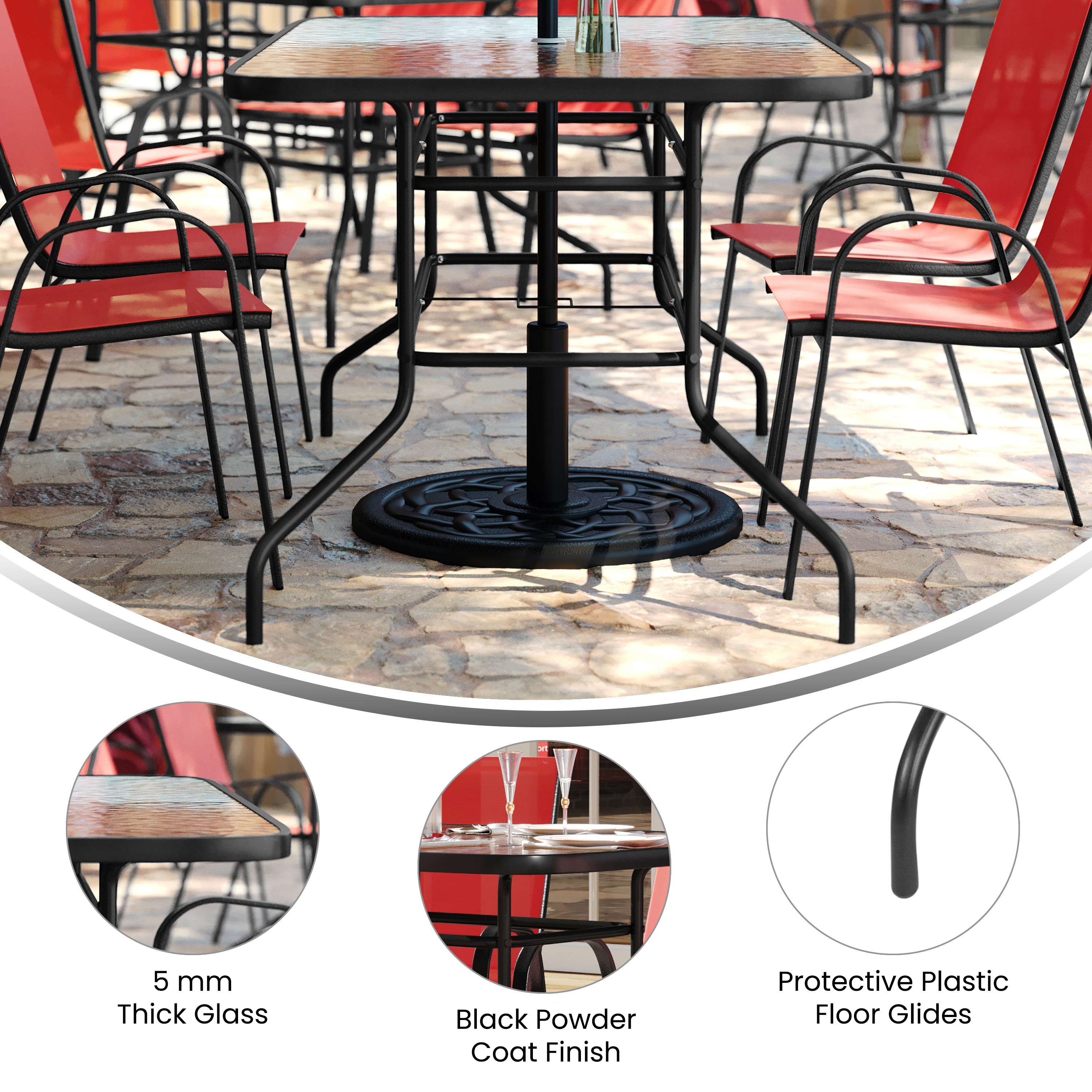 Flash Furniture 889142872436 Patio-Dining-Sets - View #4