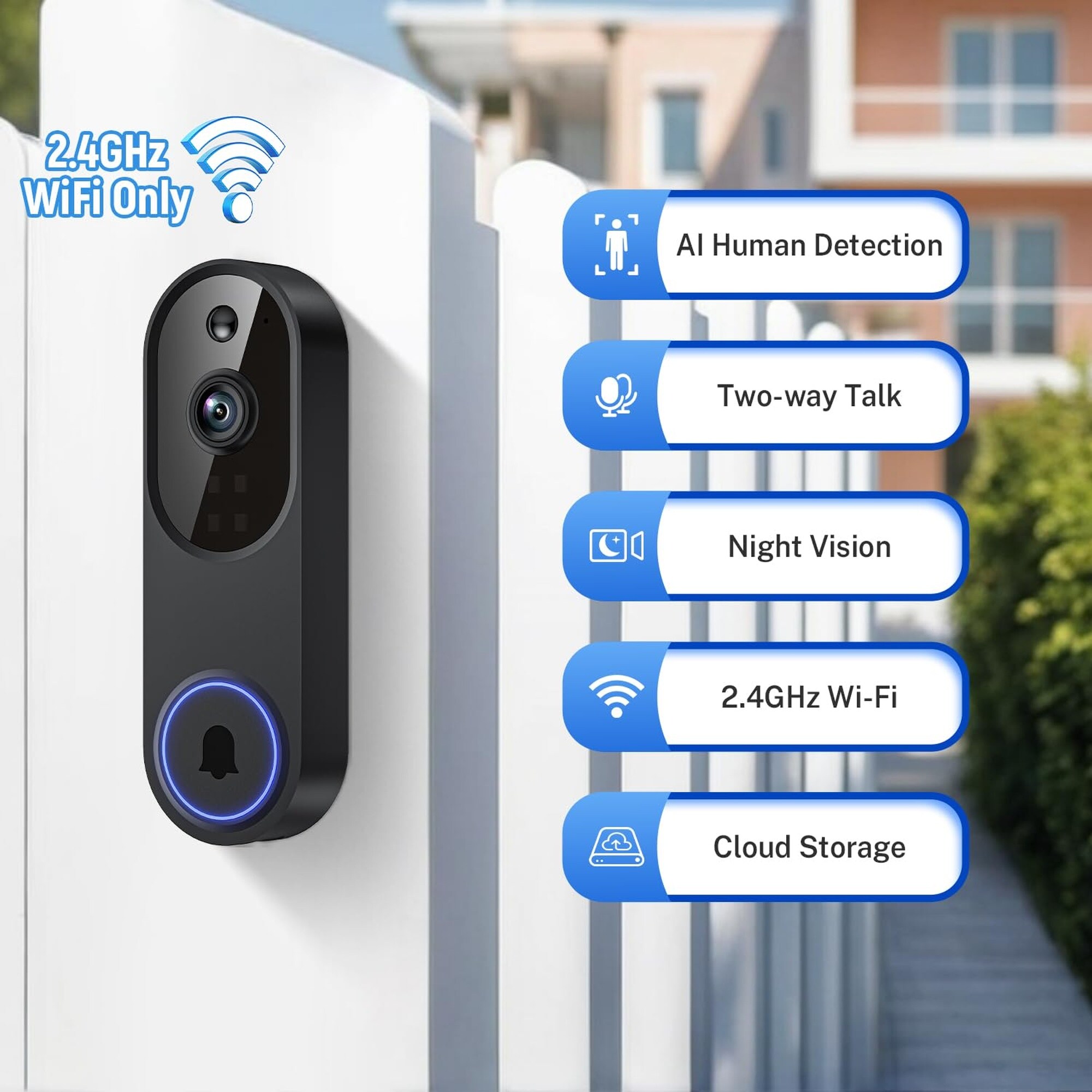 Numhew NHWILL14286 Video-Doorbells - View #3