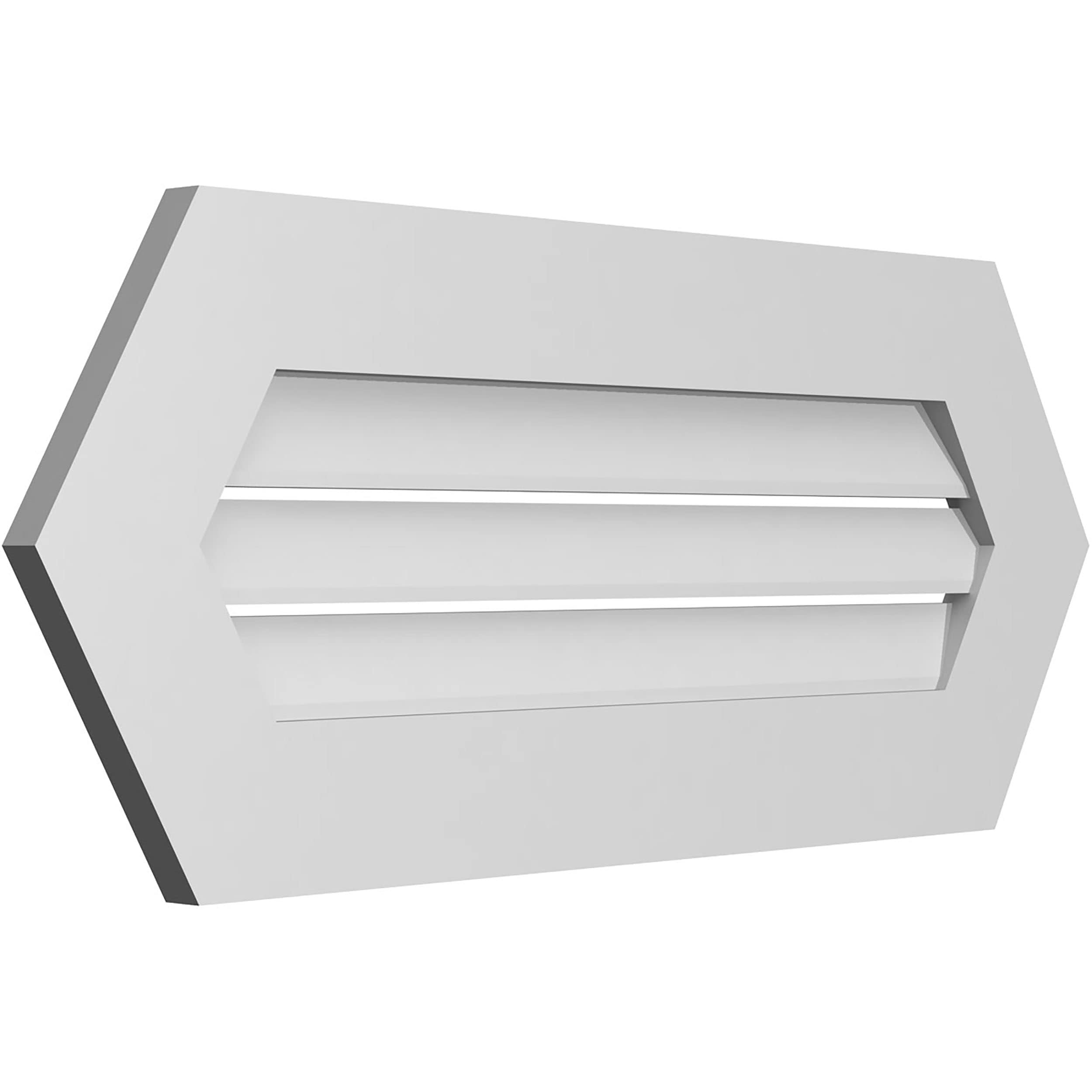 Ekena Millwork GVPHP34X1401SF Gable-Vents - View #2