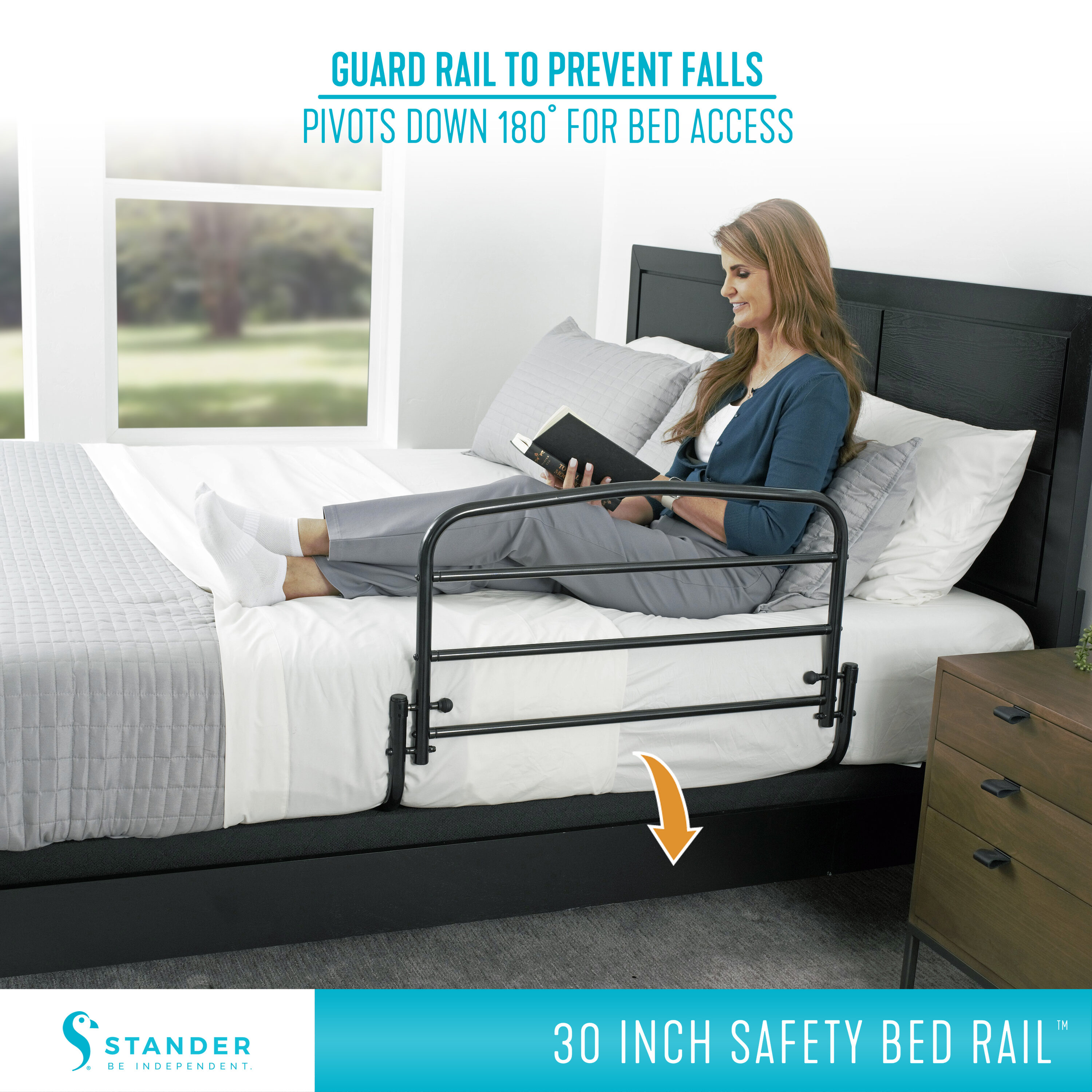 Stander 8050 Bed-Rails - View #2