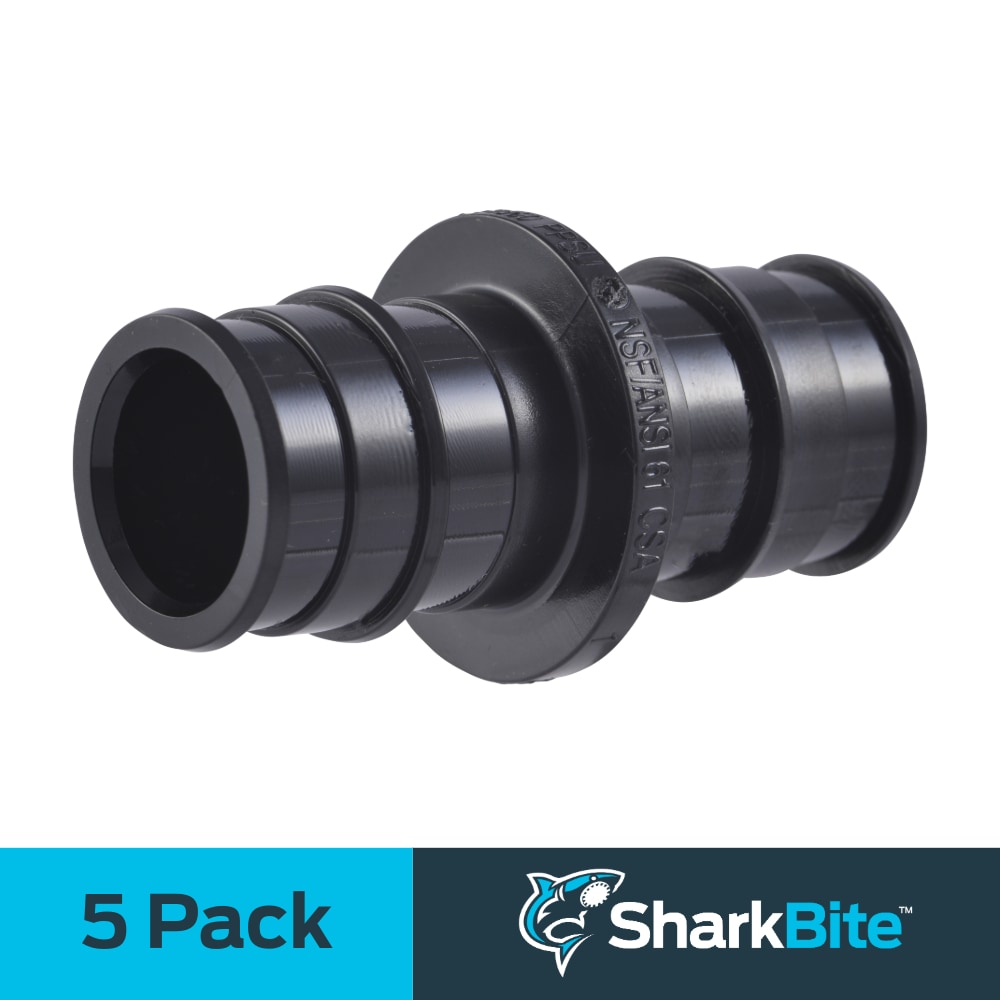 SharkBite UA016Z5 3/4-in PEX Expansion Poly Coupling (5-Pack)