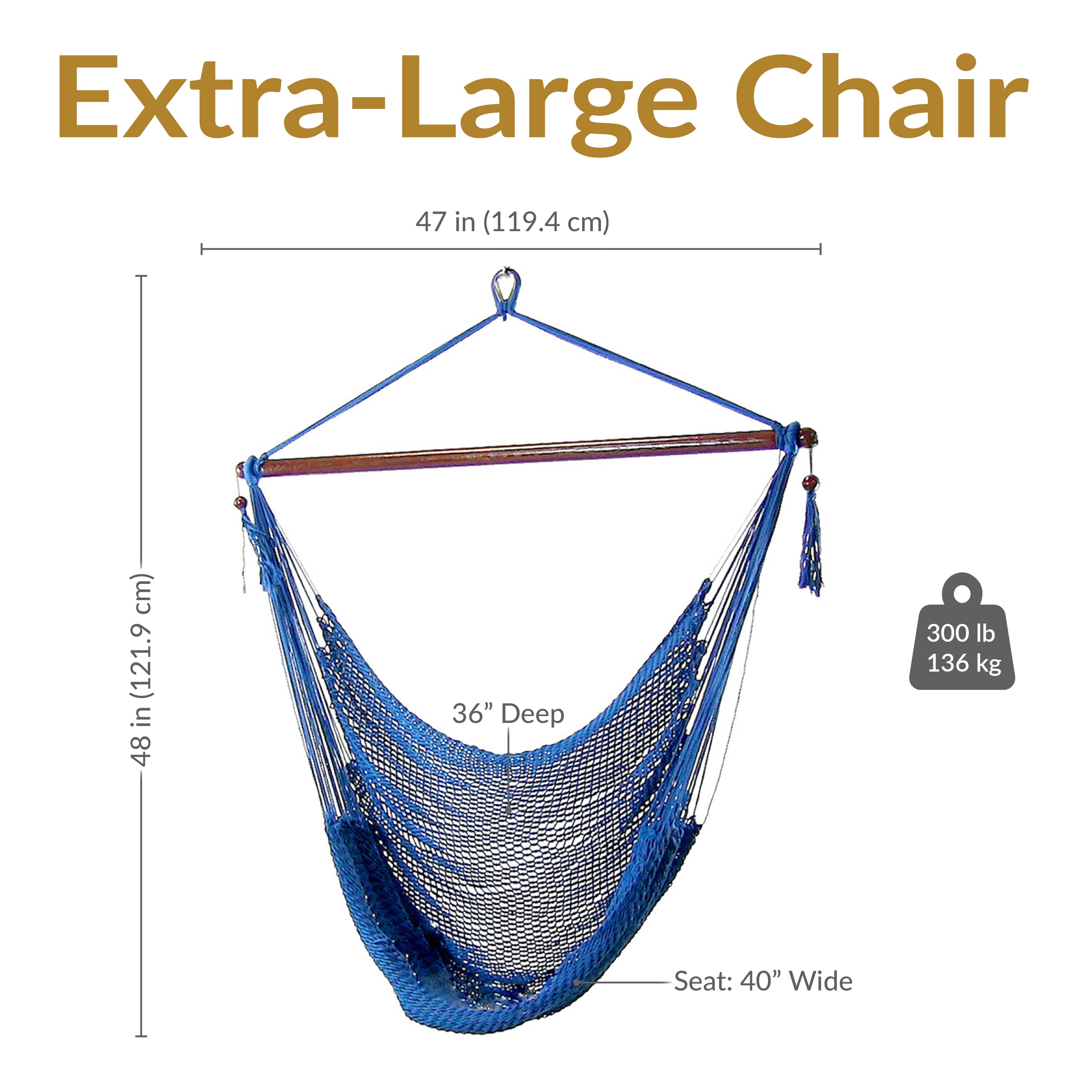 Sunnydaze Decor LY-CHC-BL hammocks - View #11