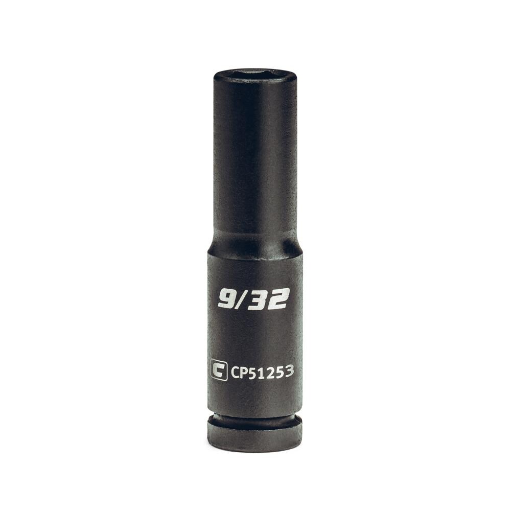 Capri Tools CP51253 Standard (SAE) 1/4-in Drive 9/32-in 6-point Impact Socket Individual