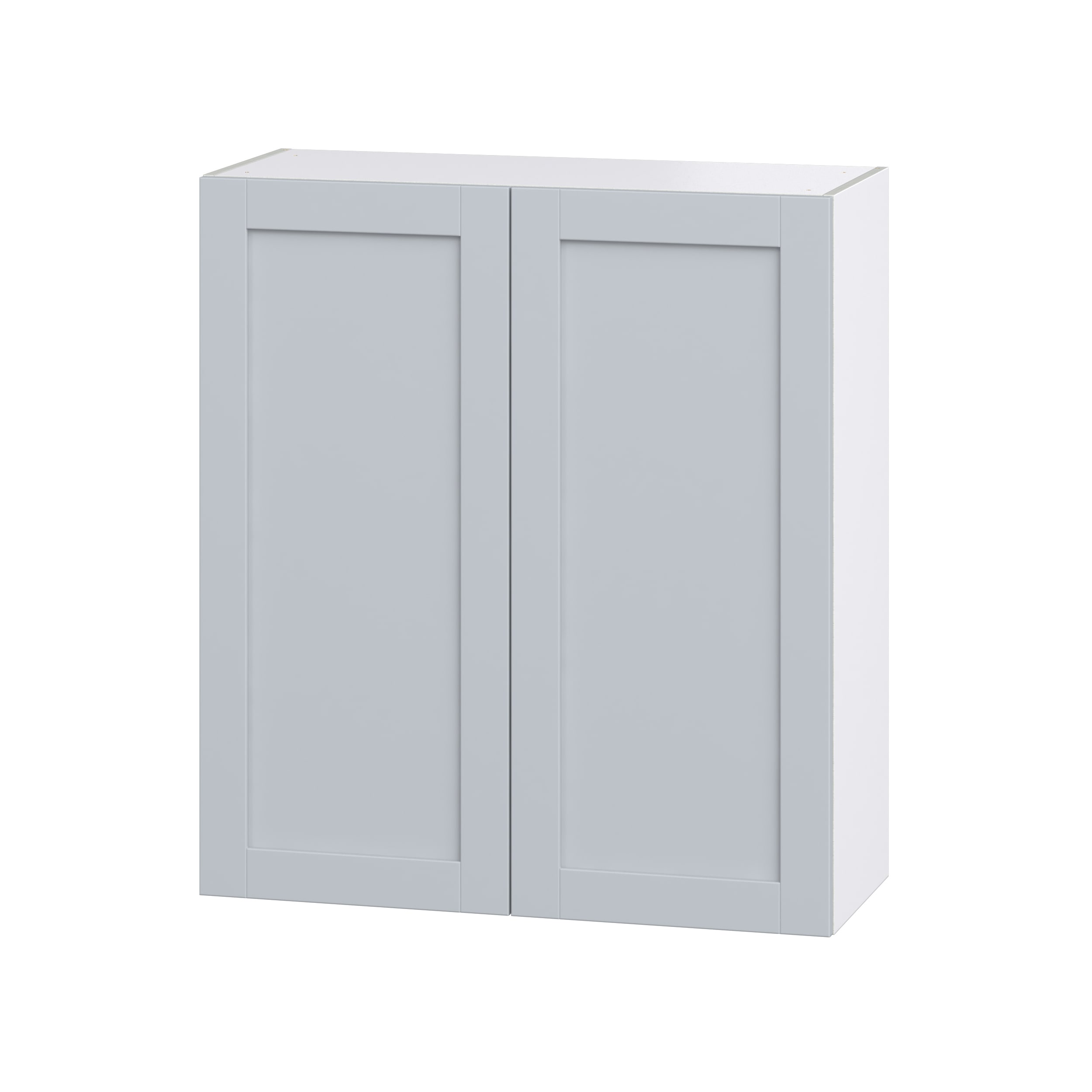 Hugo&Borg DSW3640-CH Charlesberg 36-in W x 40-in H x 14-in D Light Gray Wall Fully assembled Cabinet (Recessed Panel Shaker)