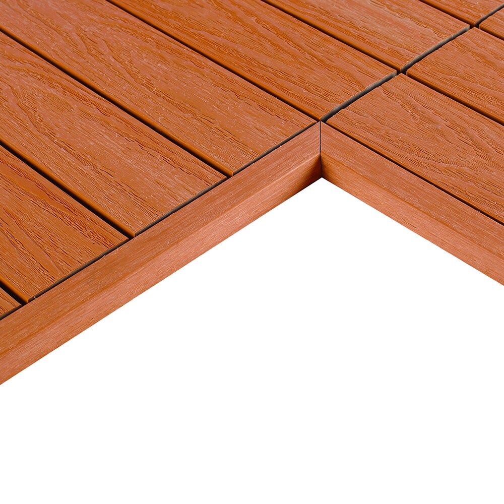 NewTechWood US-QD-IT-ZX-HR Deck-Tiles - View #2