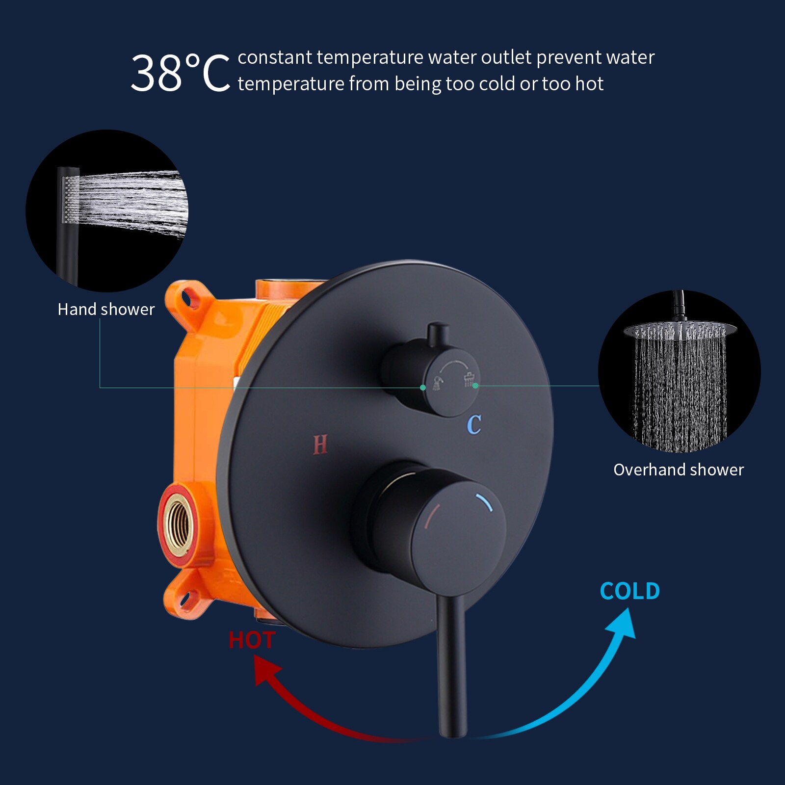 AAZJ LG-120181 Showerhead-Bar-Panels - View #4