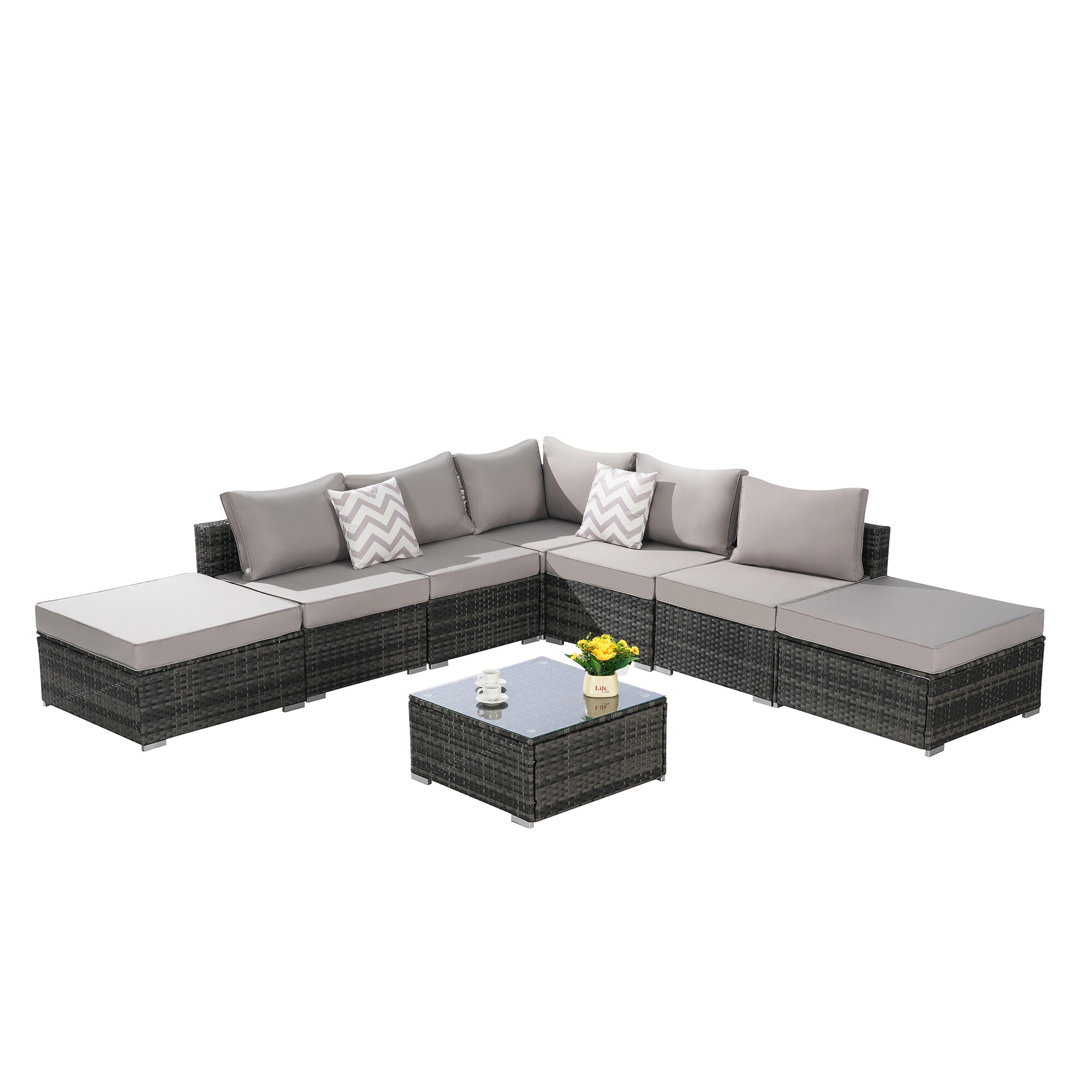 SINOFURN SYB670028BN Patio-Sofas-Daybeds - View #7