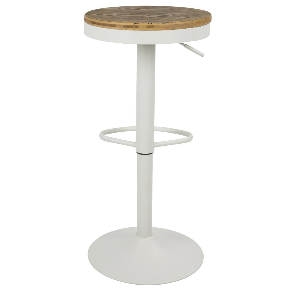 dakota adjustable bar stool with back