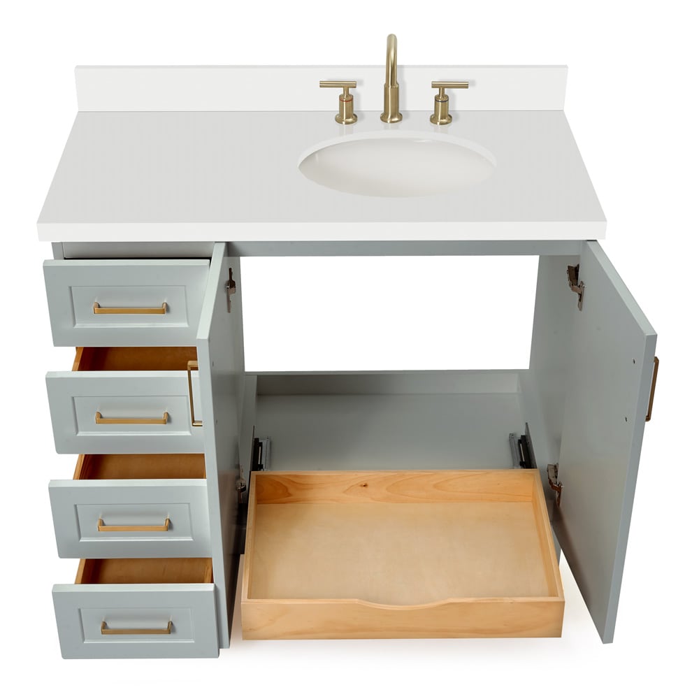 ARIEL Q043SRWQOVOGRY Bath-Vanity-Combo - View #10