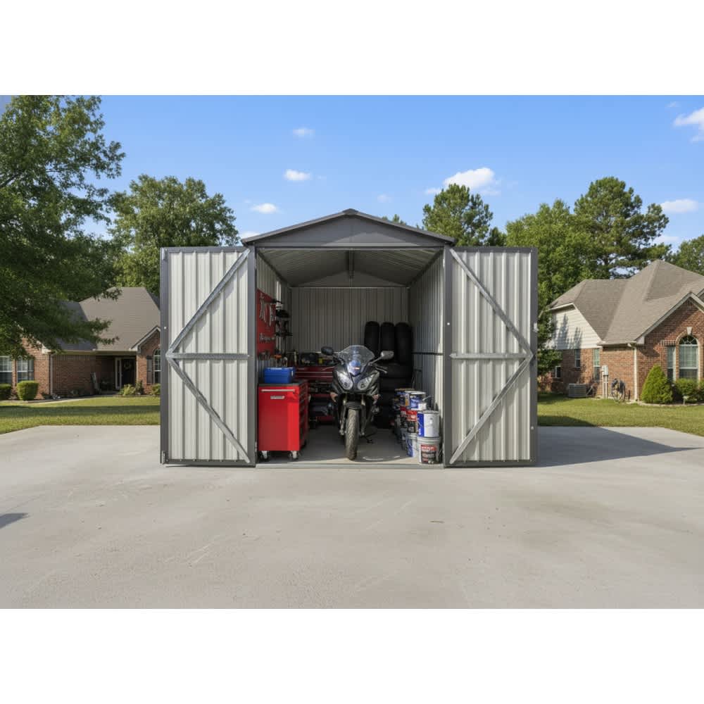 Ama Pear S-OSS-15 Metal-Storage-Buildings-Sheds - View #3