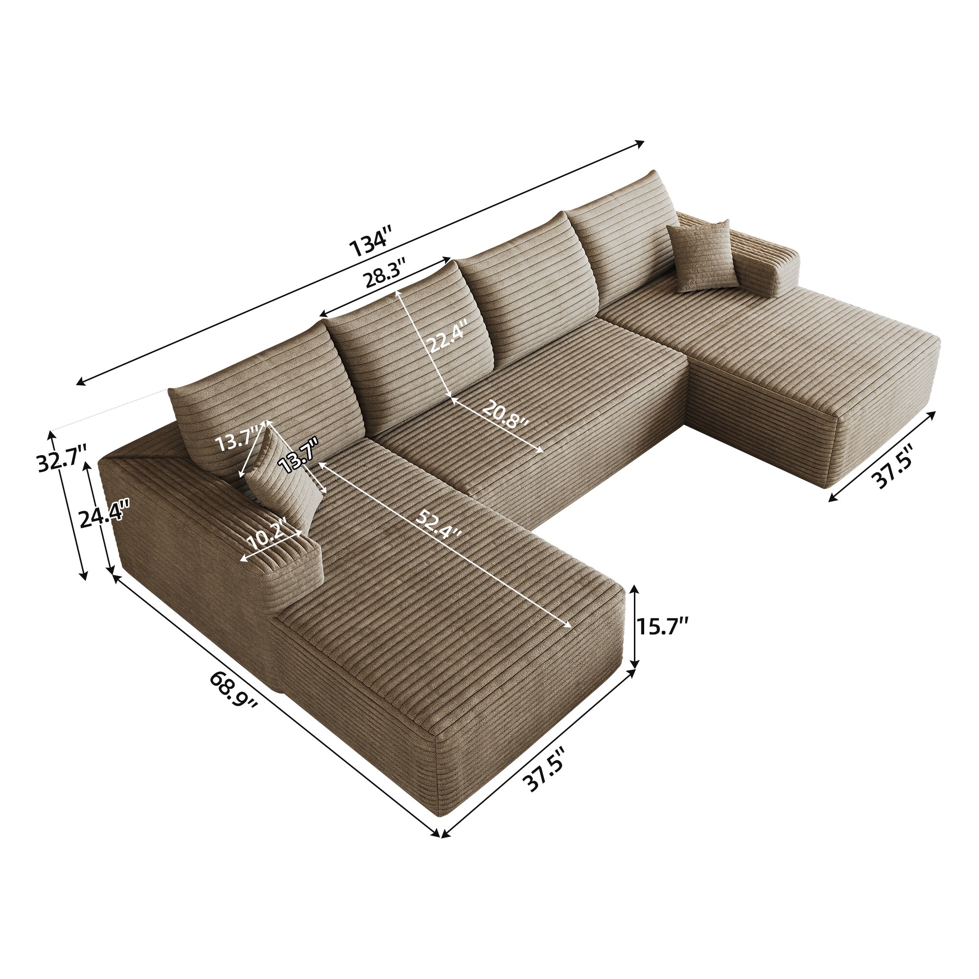 Vynxaria LS0515-W2824S00374 Sofas-Loveseats - View #6