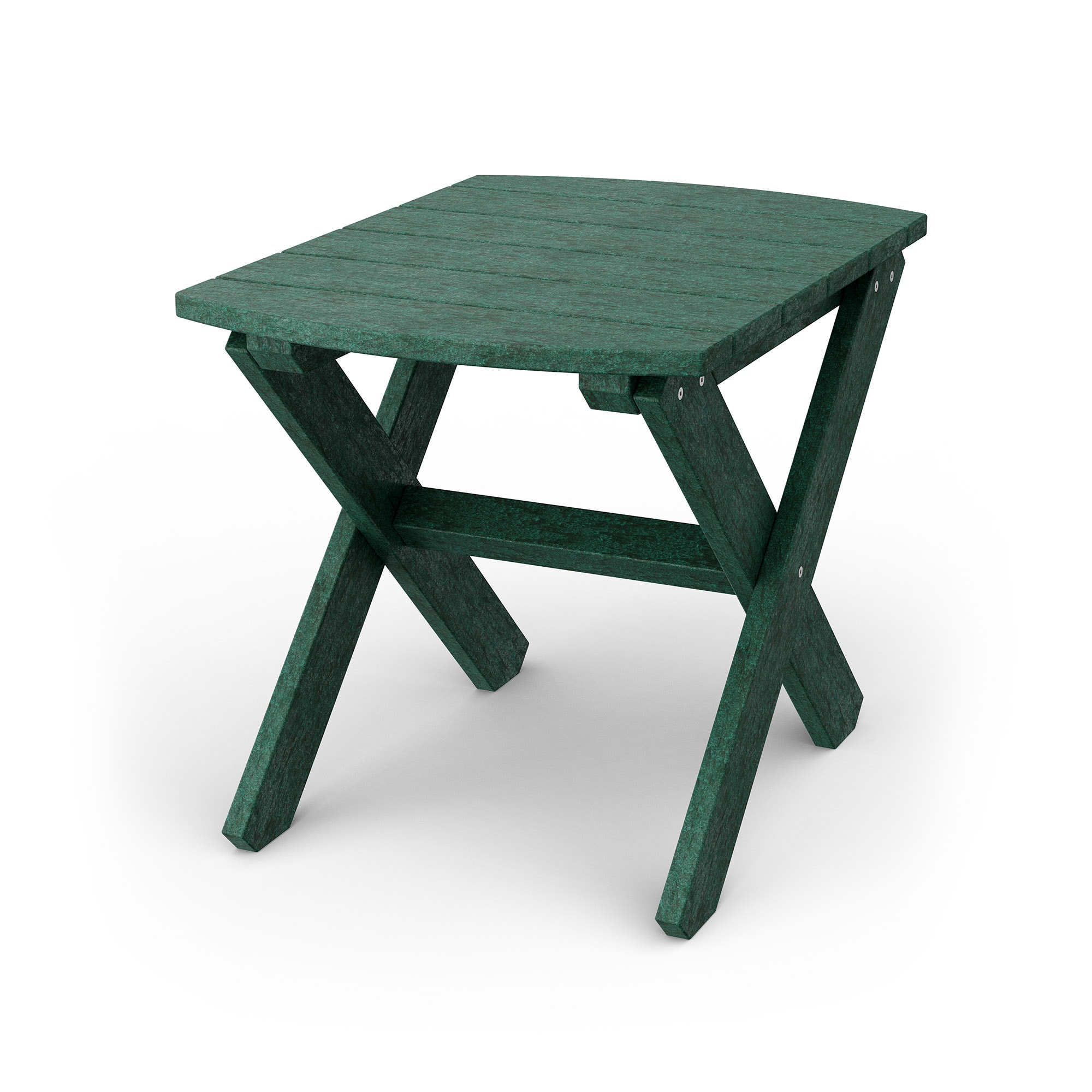 Wildridge LCC-228-TG Classic Rectangle Outdoor End Table 16-in W x 21-in L