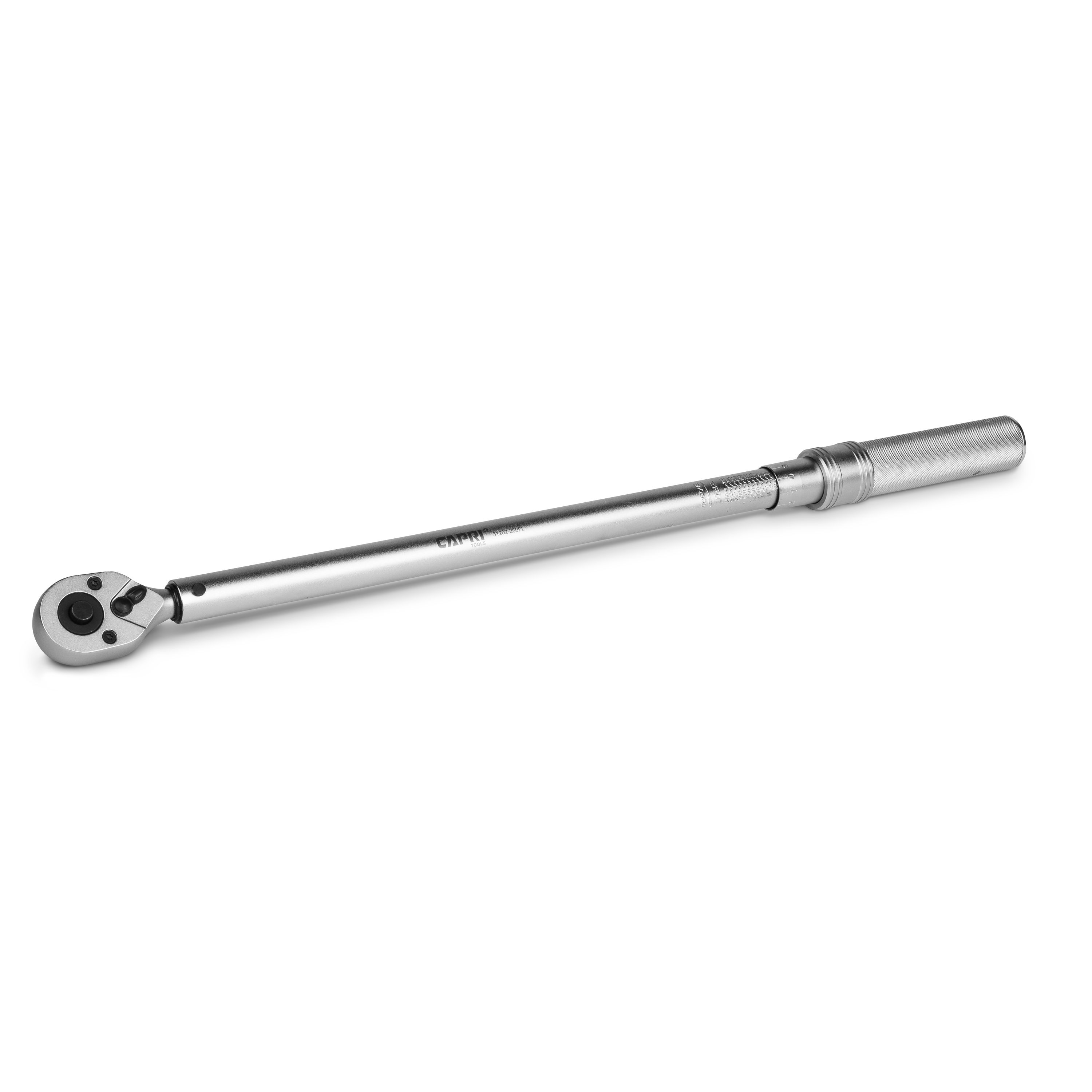 1/2-in Drive Click Torque Wrench (30-ft lb to 250-ft lb) | - Capri Tools CP31202-250FL