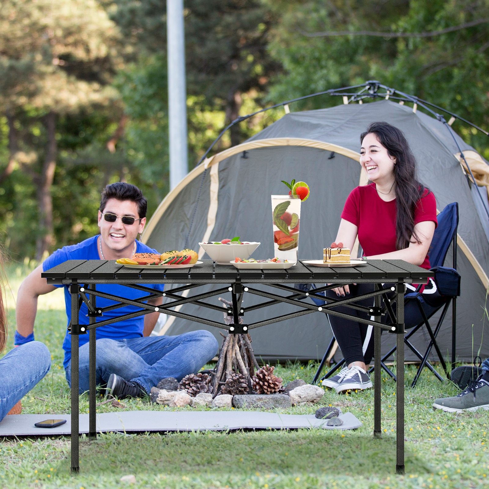 Forclover HYFE-10787CF Picnic-Tables - View #2
