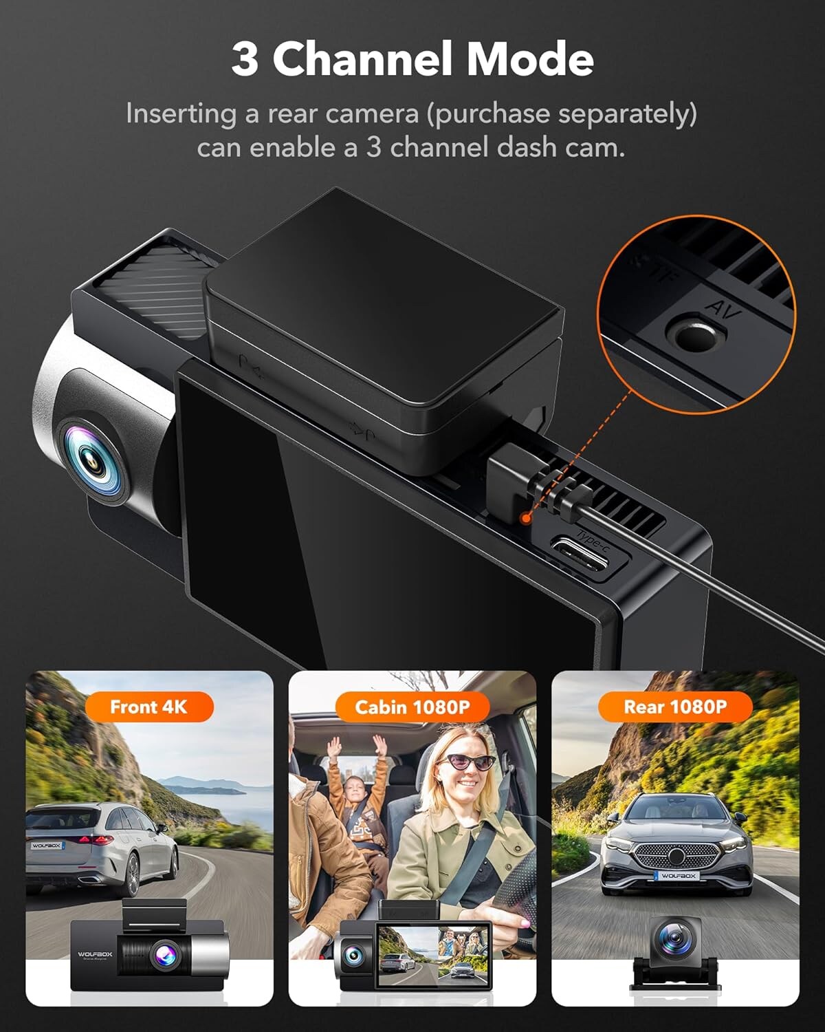 WOLFBOX POGO1801 Dash-Cams - View #4