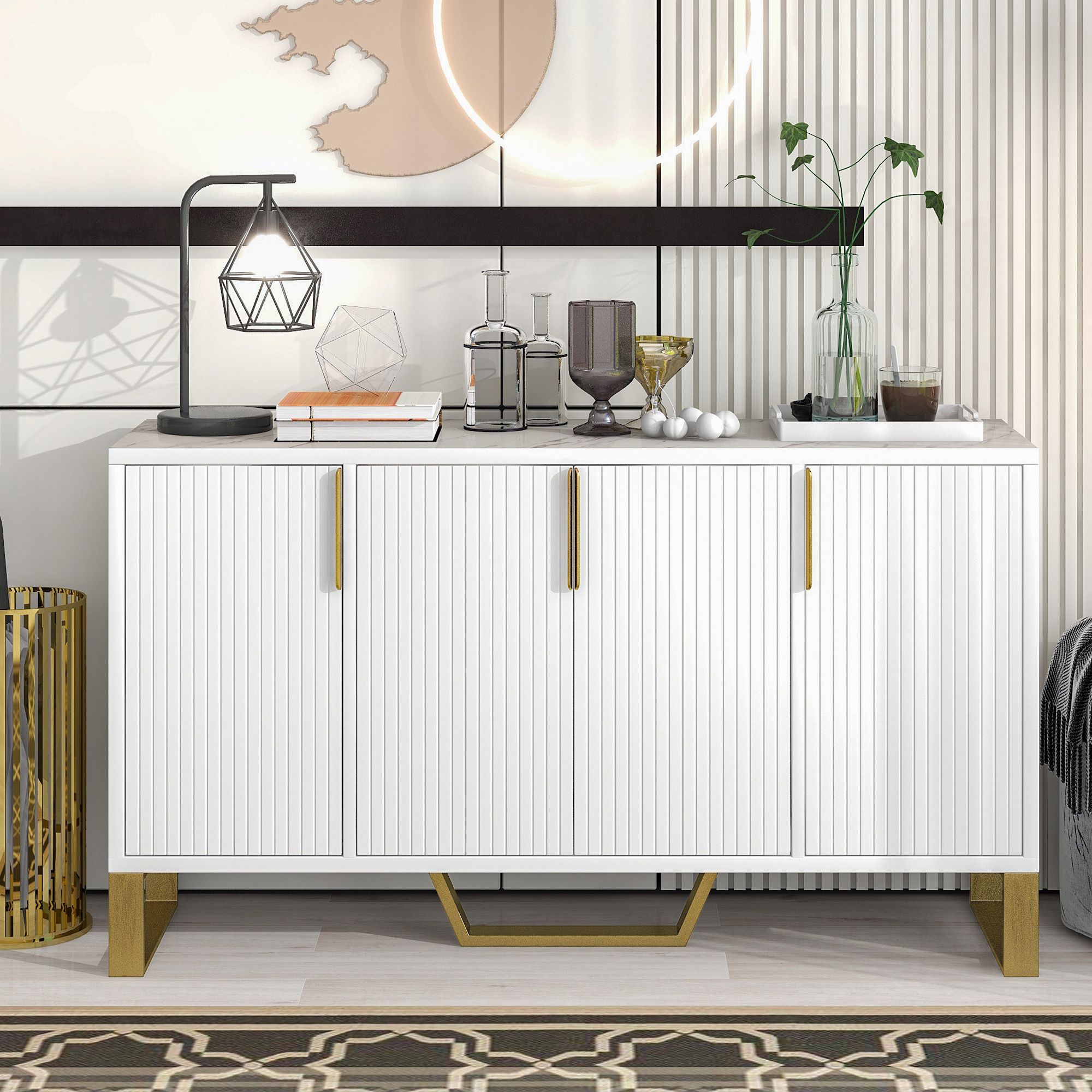 Yiekholo Casual White Console Table LL-1862AAK at Lowes.com Yiekholo Casual White Console Table LL-1862AAK at Lowes.com