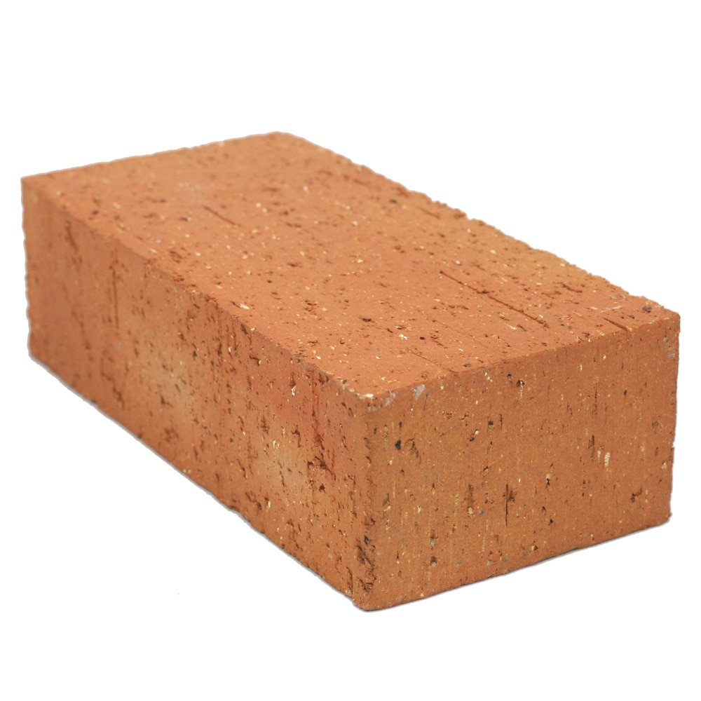 Pacific Clay 8-in x 3.75-in Common Full Red Clay Brick in the