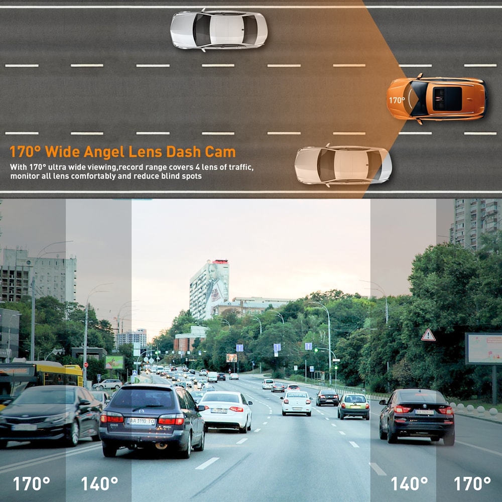 NEXPOW T7J6 Dash-Cams - View #3