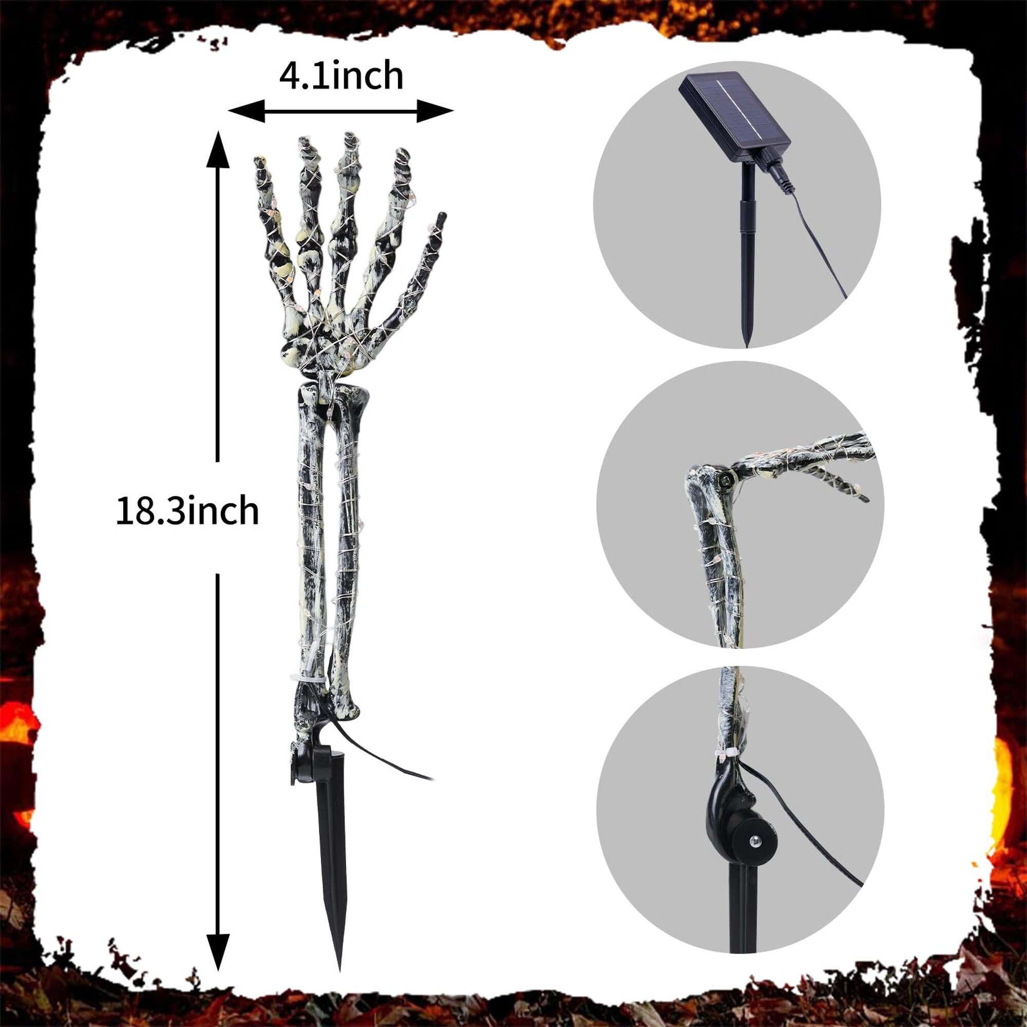 Numhew NHDREW532829 Halloween-String-Lights - View #2