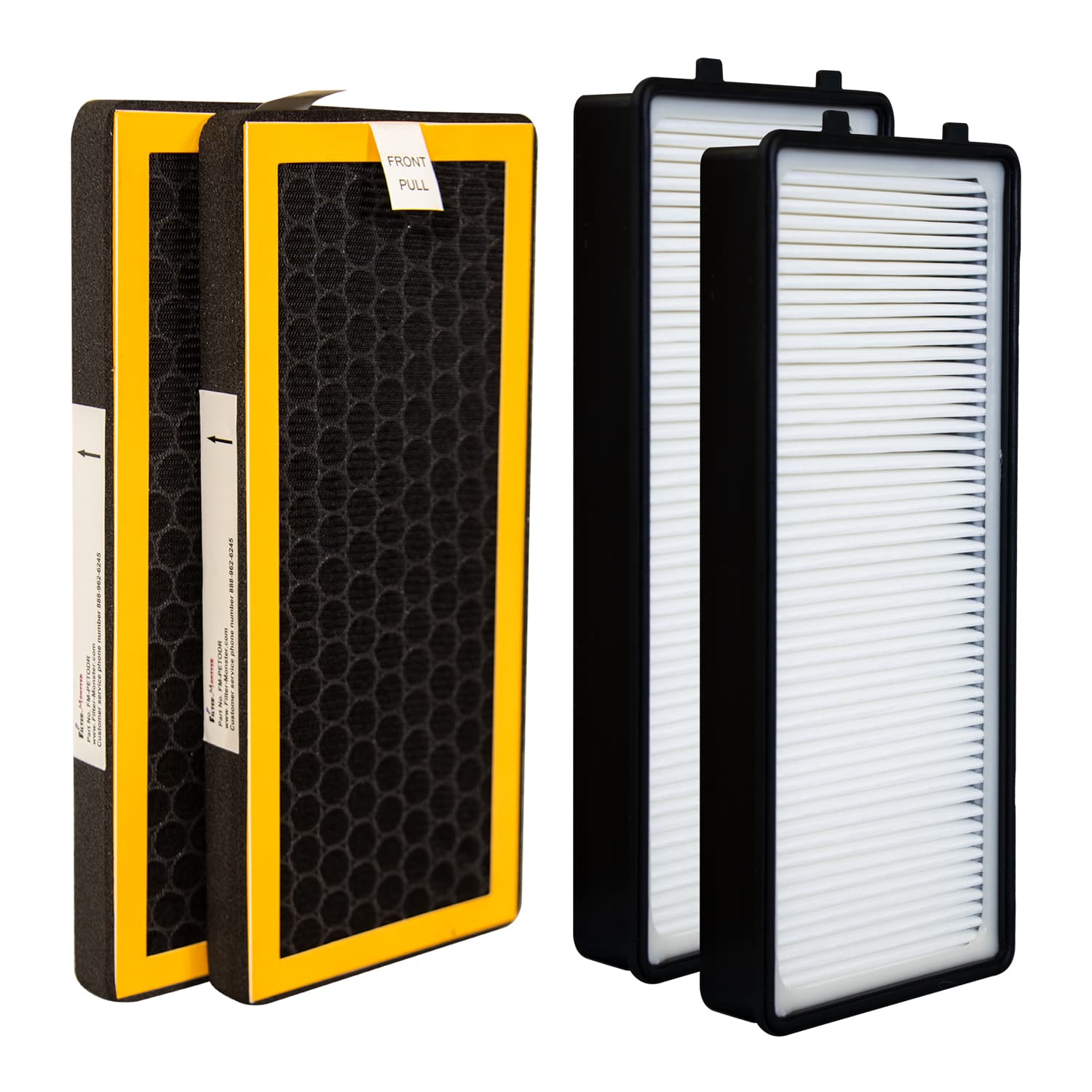 Filter-Monster True HEPA Replacement Filter Compatible with HoMedics #FM-ATPET