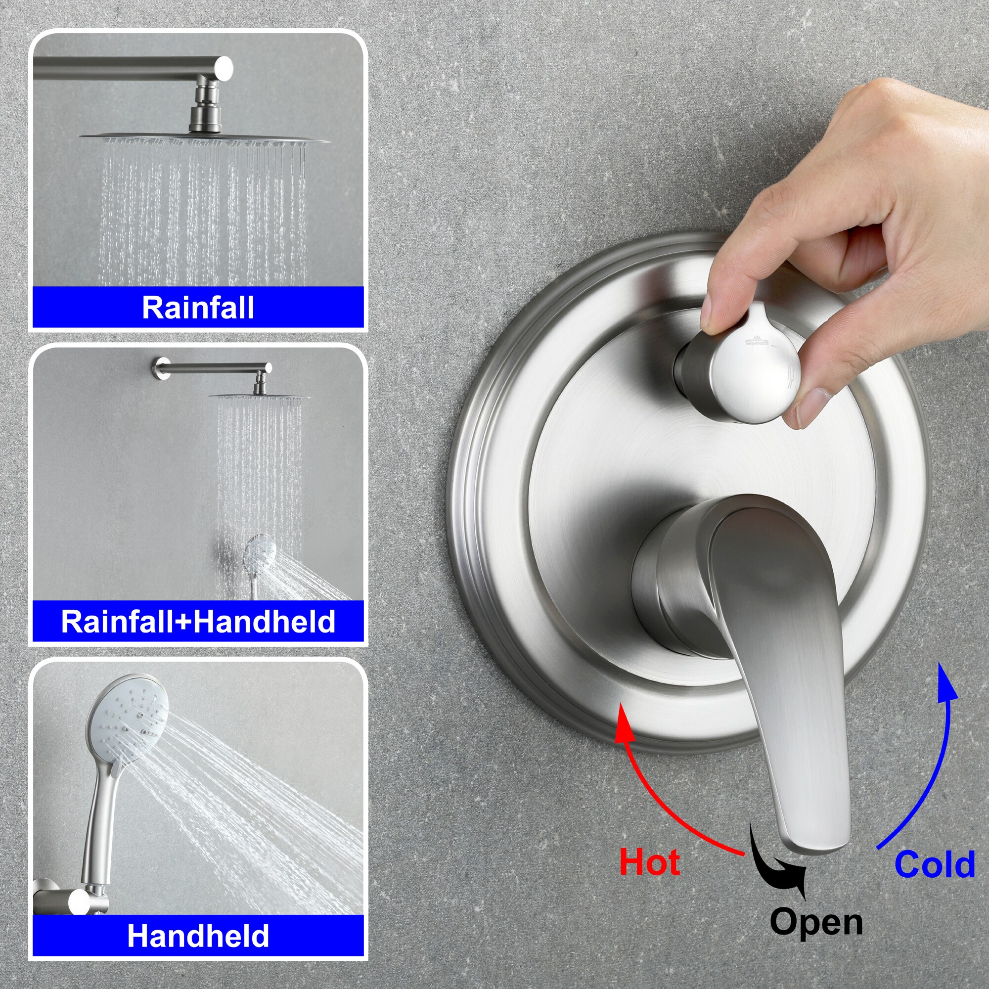 Nestfair SMD0402N Fixed-Showerhead - View #4