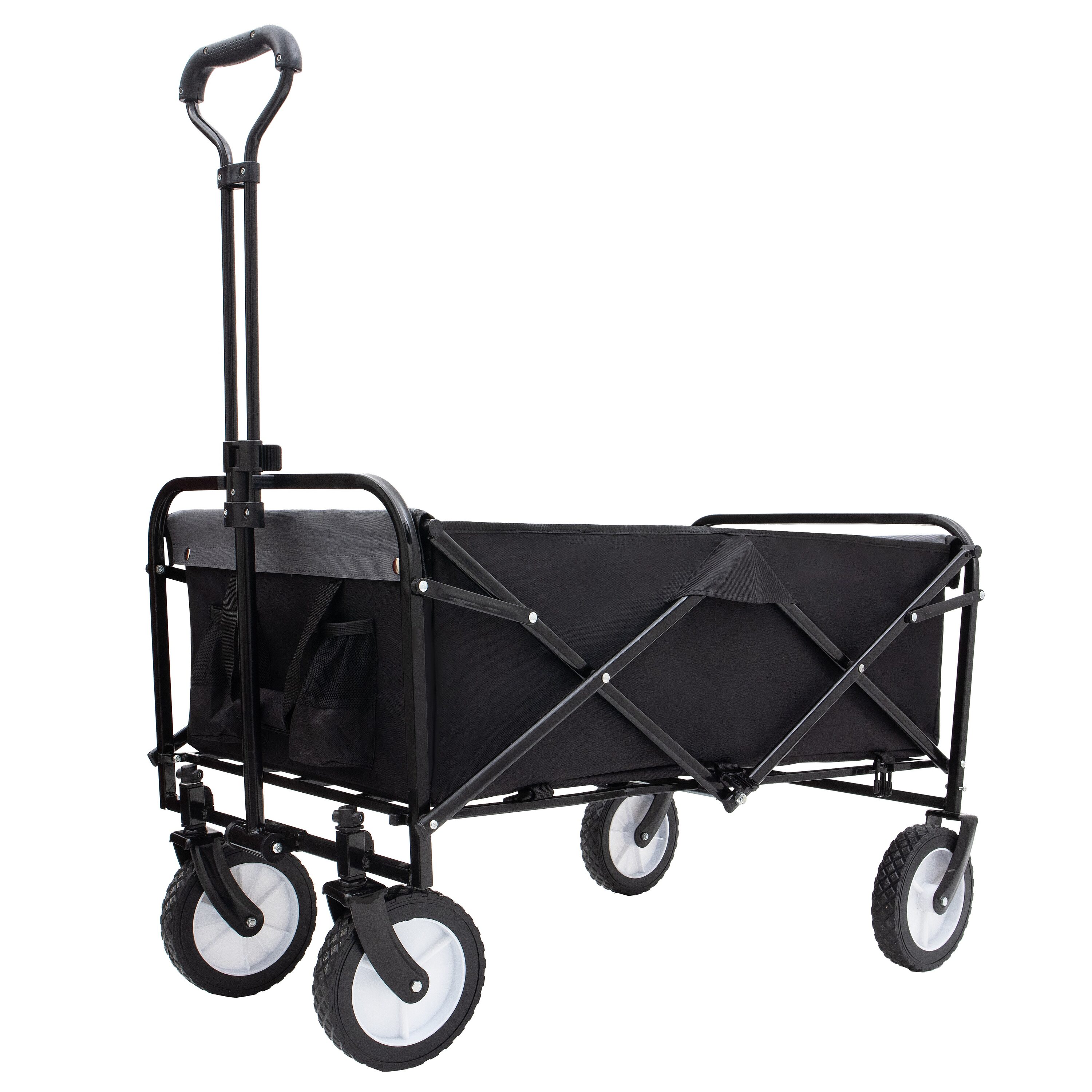 Maocao Hoom JLP210082 Foldable Wagon Cart 3.1-cu ft Steel Folding Yard Cart