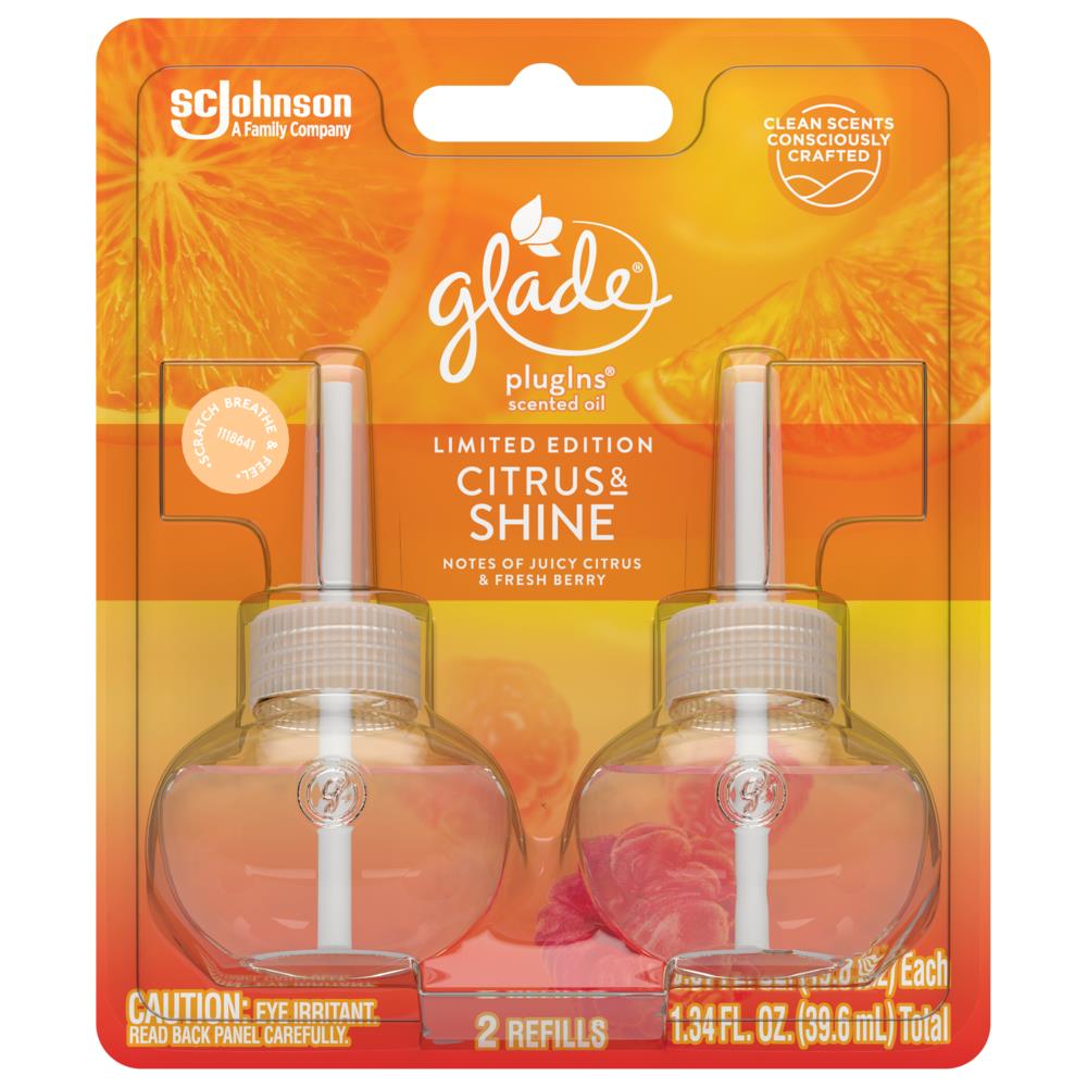 glade air wick plug in