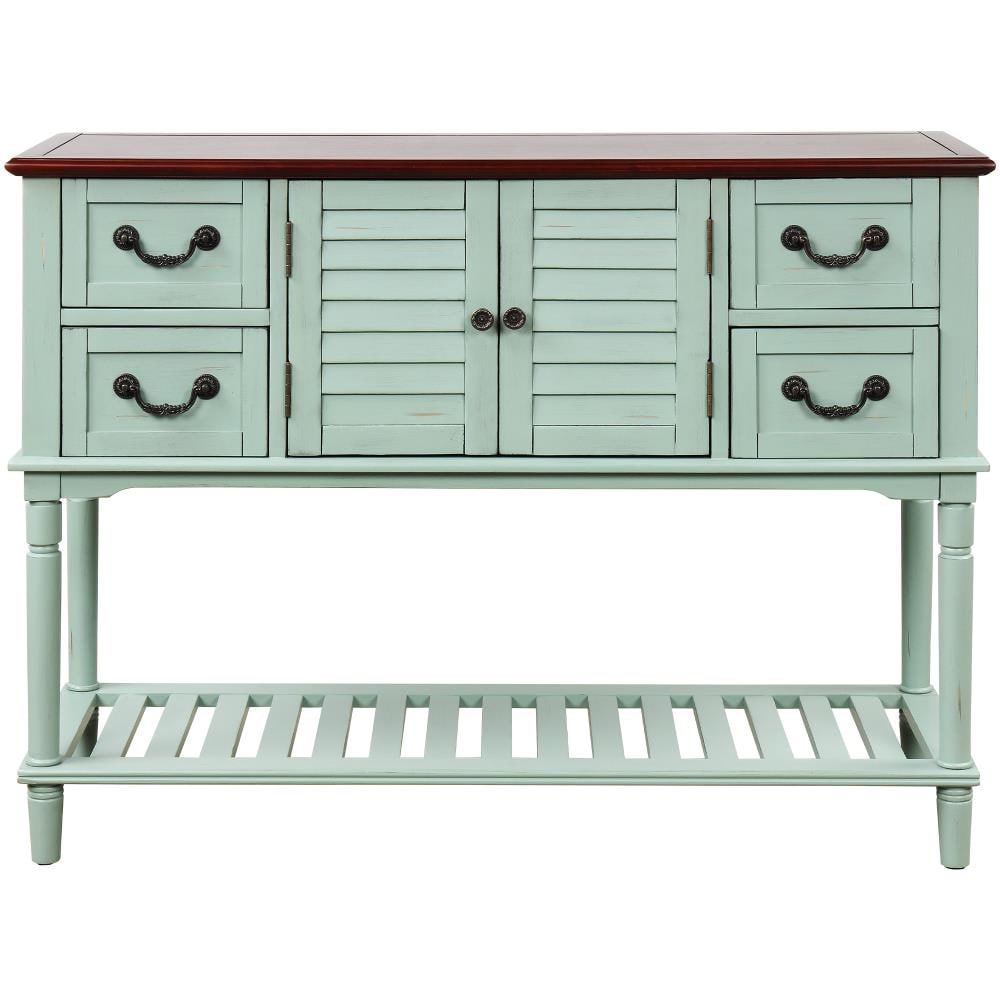 CASAINC TR-WF195068AAC Rustic Mdf Panels Console Table