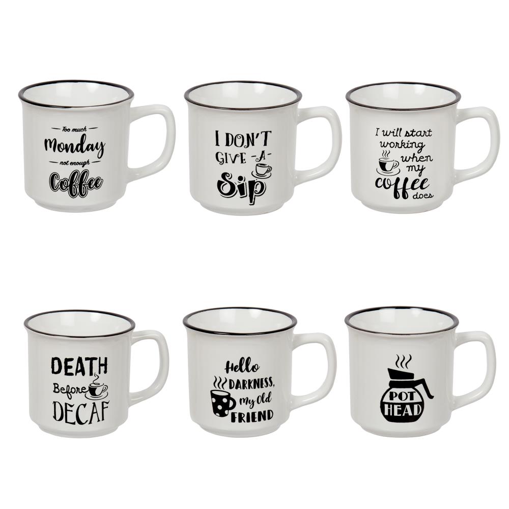 Portable Classic Ceramic Novelty Mug Coffee Cup Travel Mug Funny