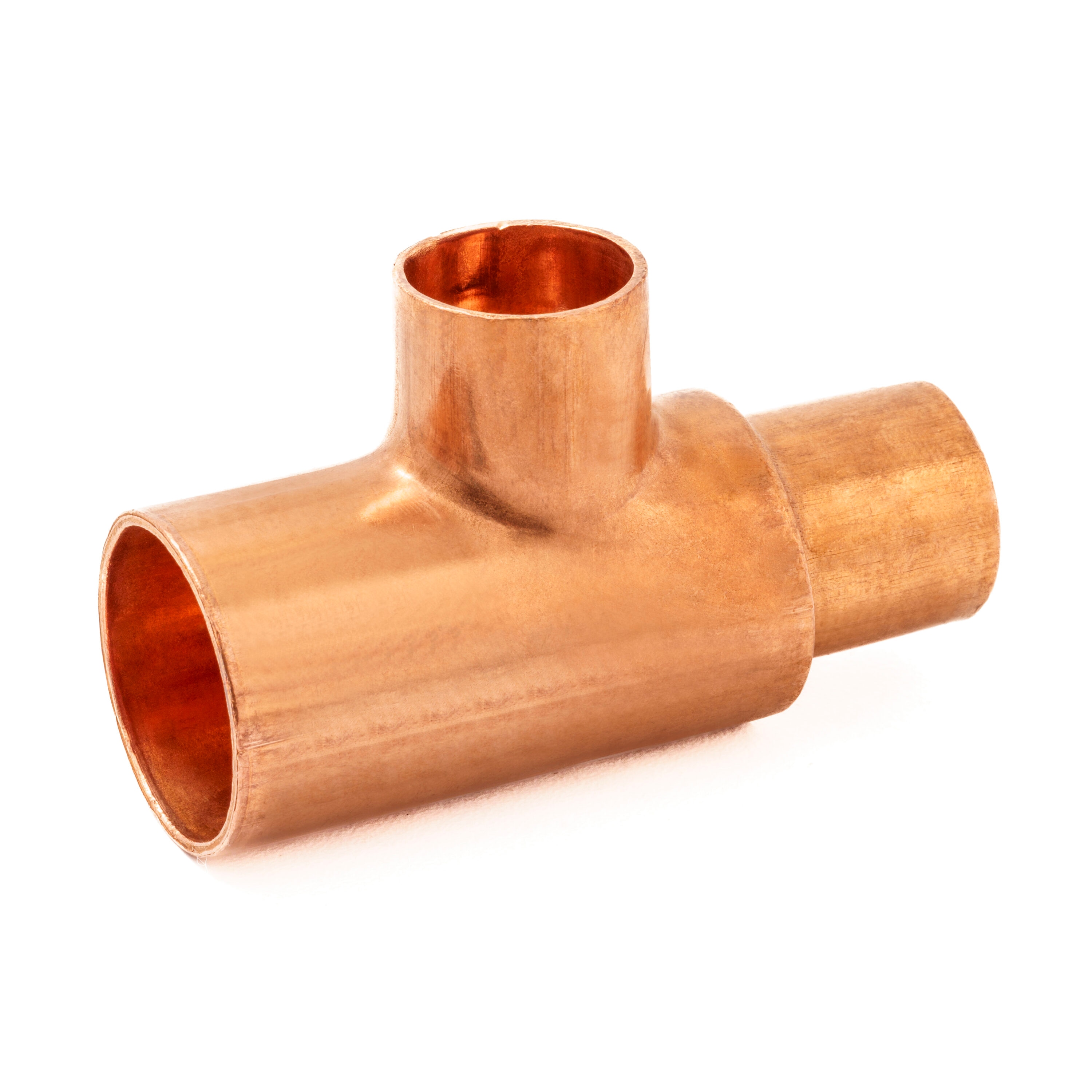 Streamline W 04043L 3/4-in x 1/2-in x 1/2-in Copper Reducing Tee