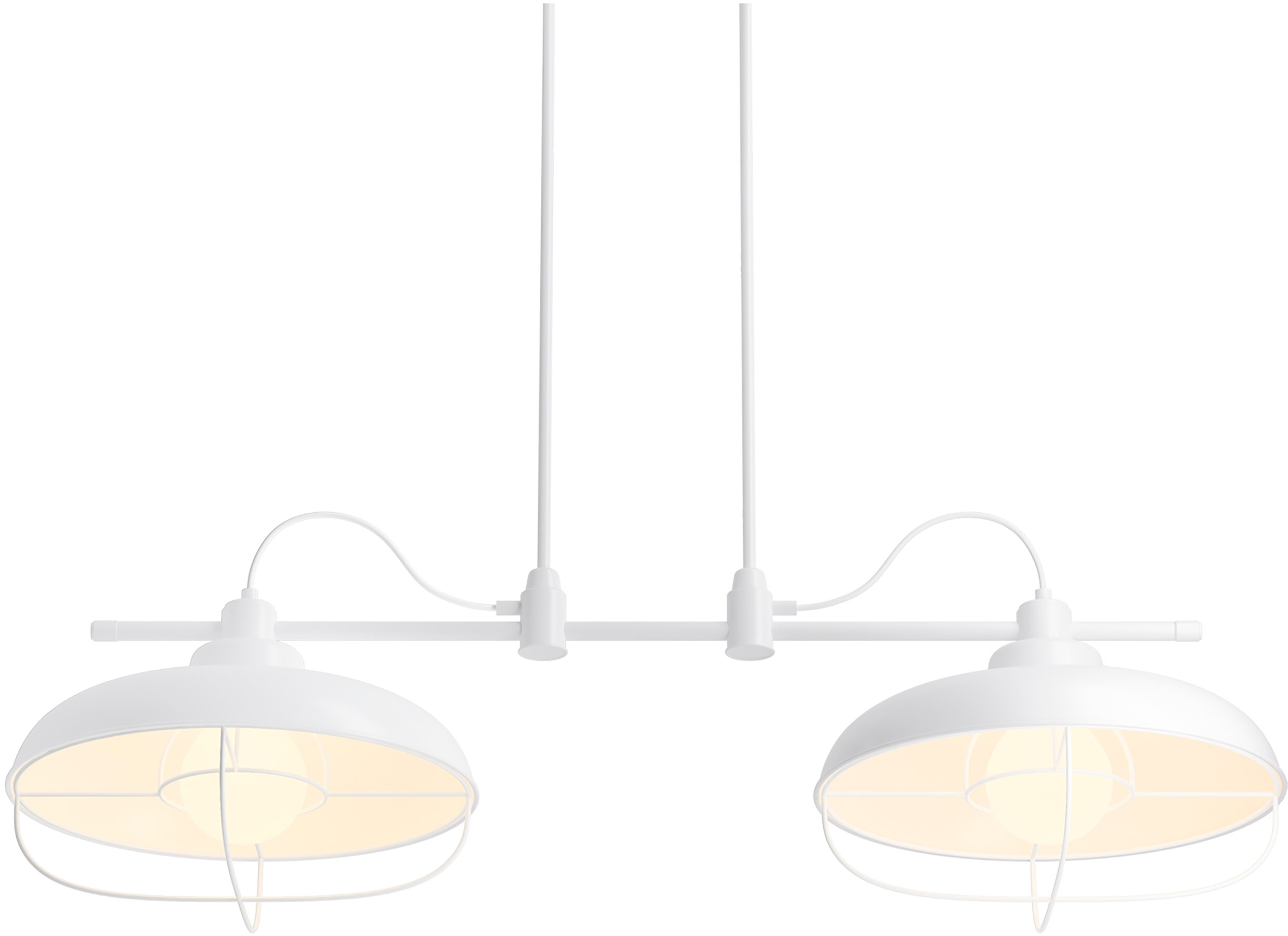 KOHLER Modern 2-Light Matte White Traditional Chandelier in the ...