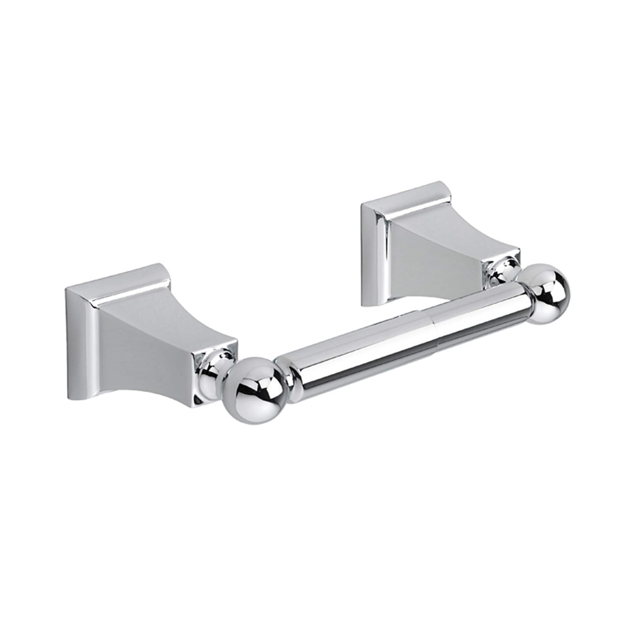 American Standard Chrome Wall Mount Spring-loaded Toilet Paper Holder ...