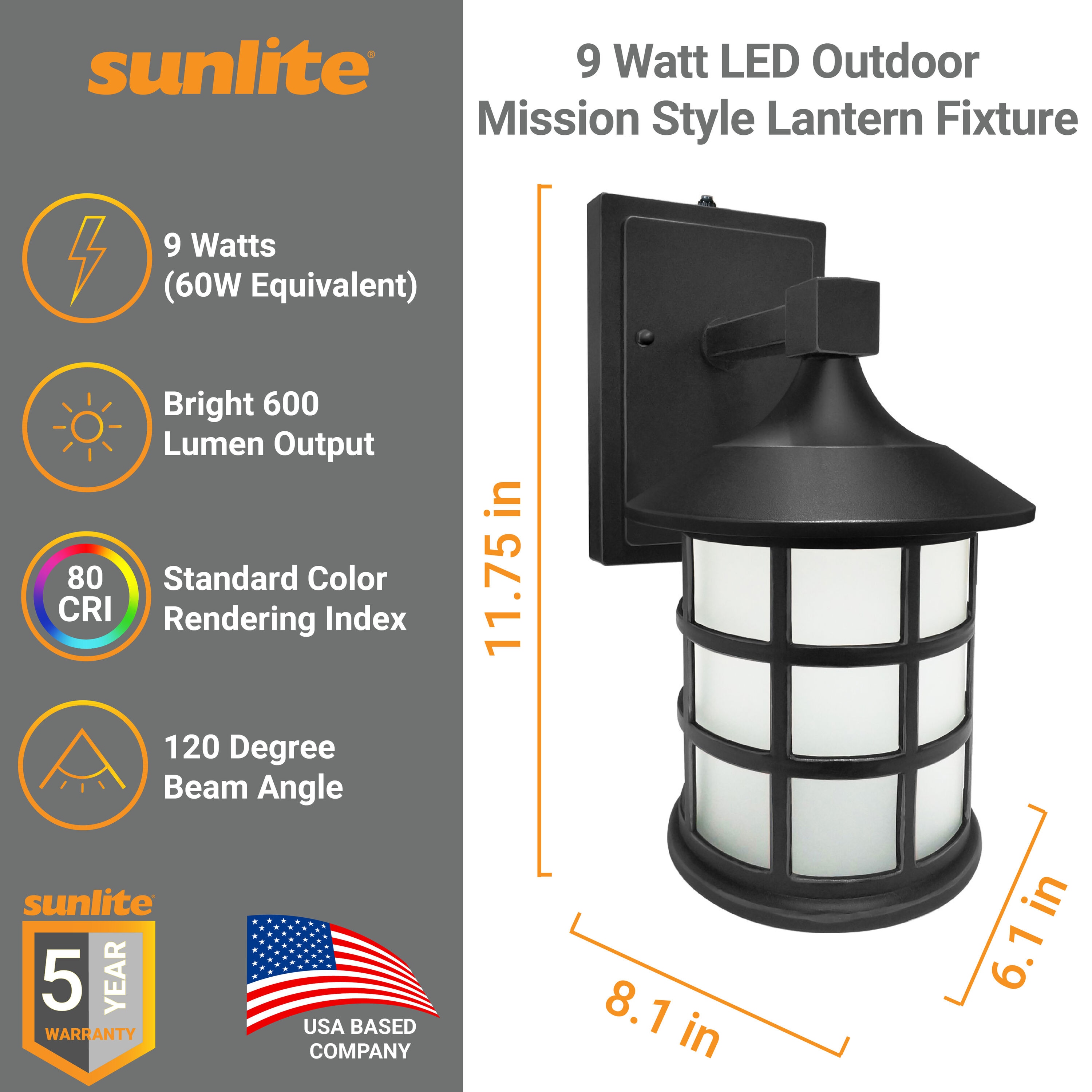 Sunlite LW07203 Outdoor-Wall-Lighting - View #2