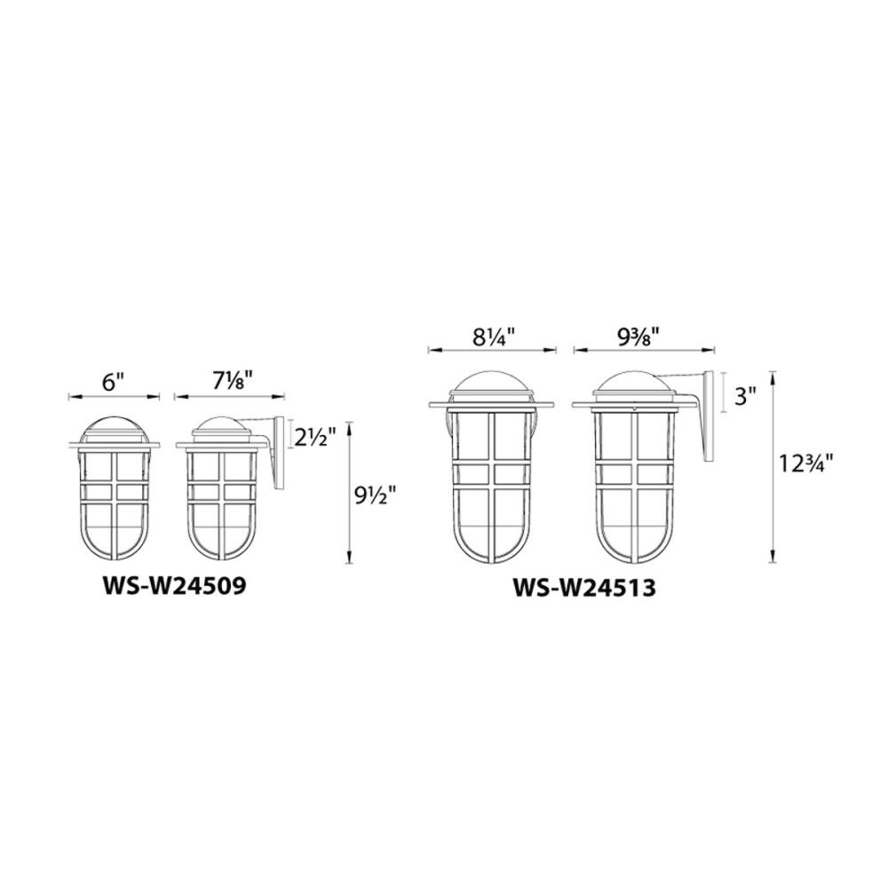 dweLED WS-W24509-BZ Outdoor-Wall-Lighting - View #3