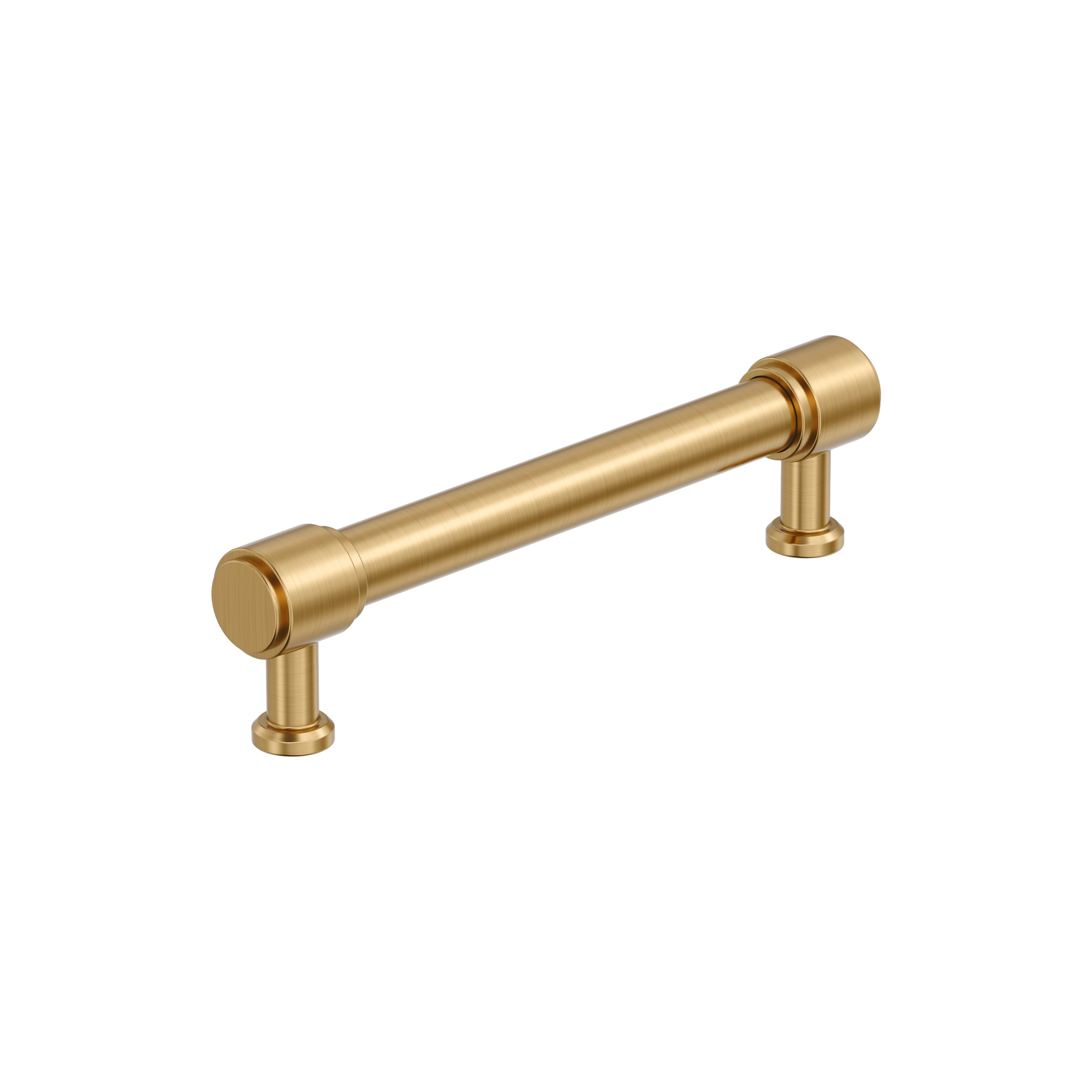 Amerock BP37464CZ Faircrest 5-1/16-in , 128mm Center to Center Champagne Bronze Cylindrical Bar Drawer Pull