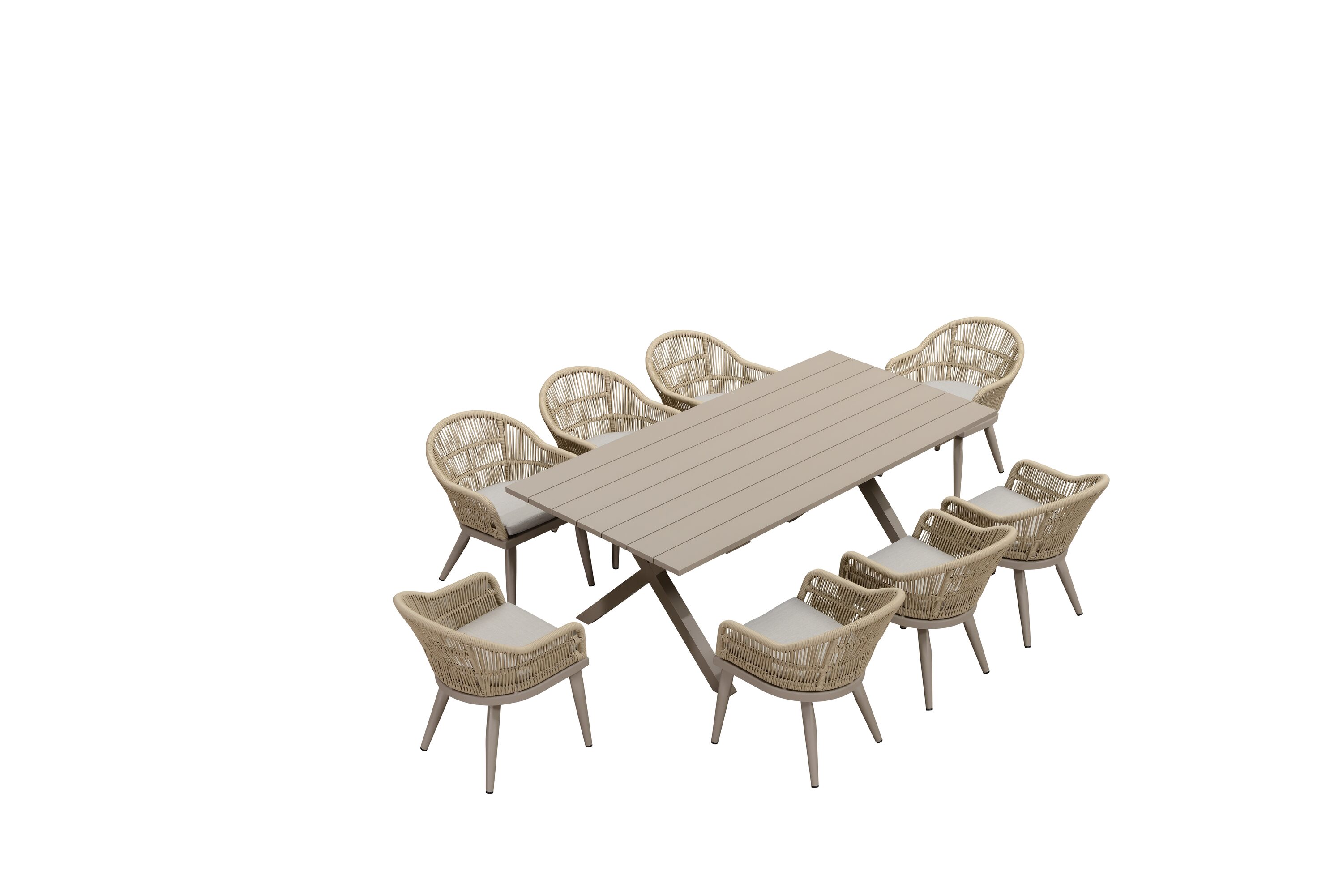 PURPLE LEAF LS03-VT09-205-CP Patio-Dining-Sets - View #13