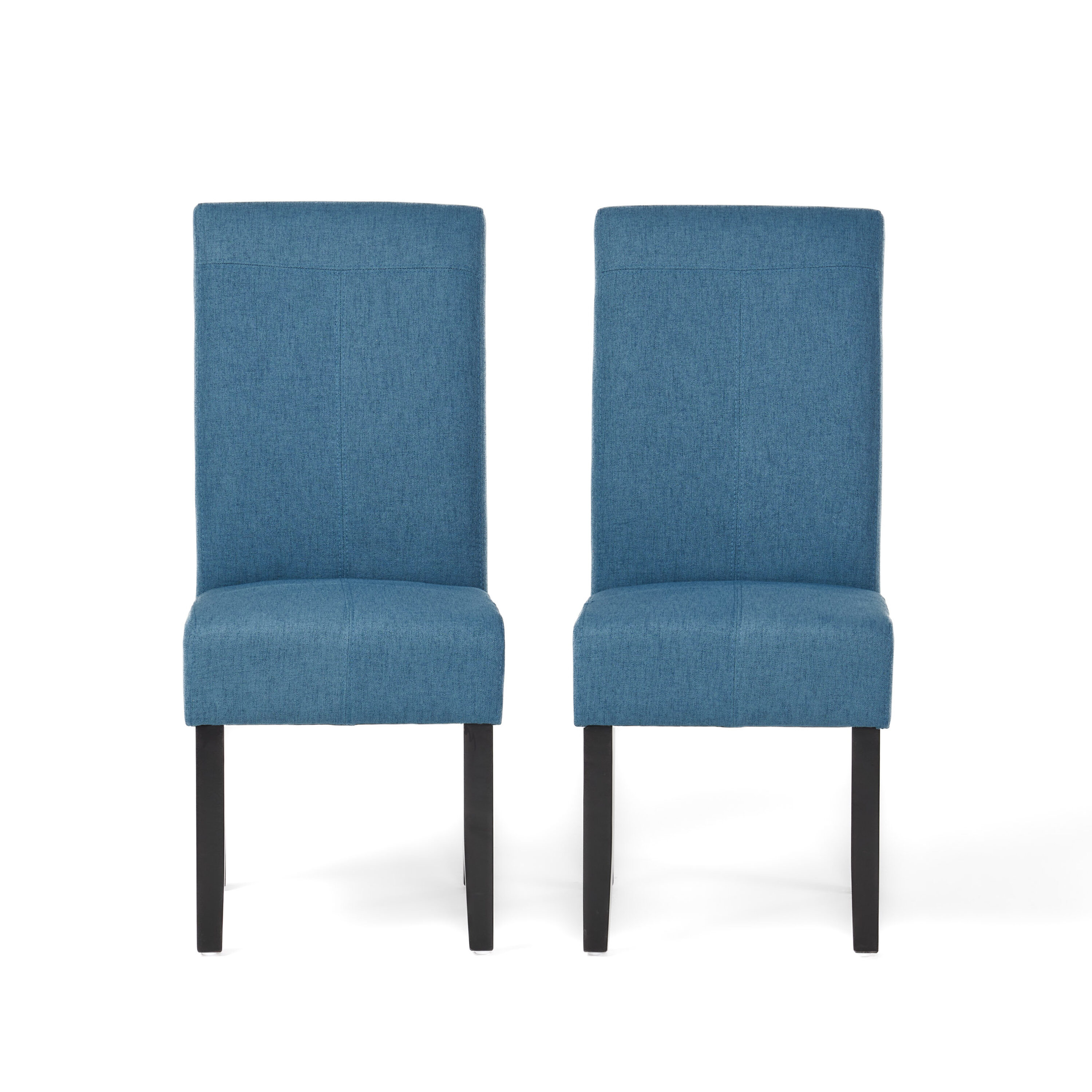 Best Selling Home Decor 299435 Set of 2 Pertica Contemporary/Modern Polyester Upholstered Dining Side Chair (Wood Frame)