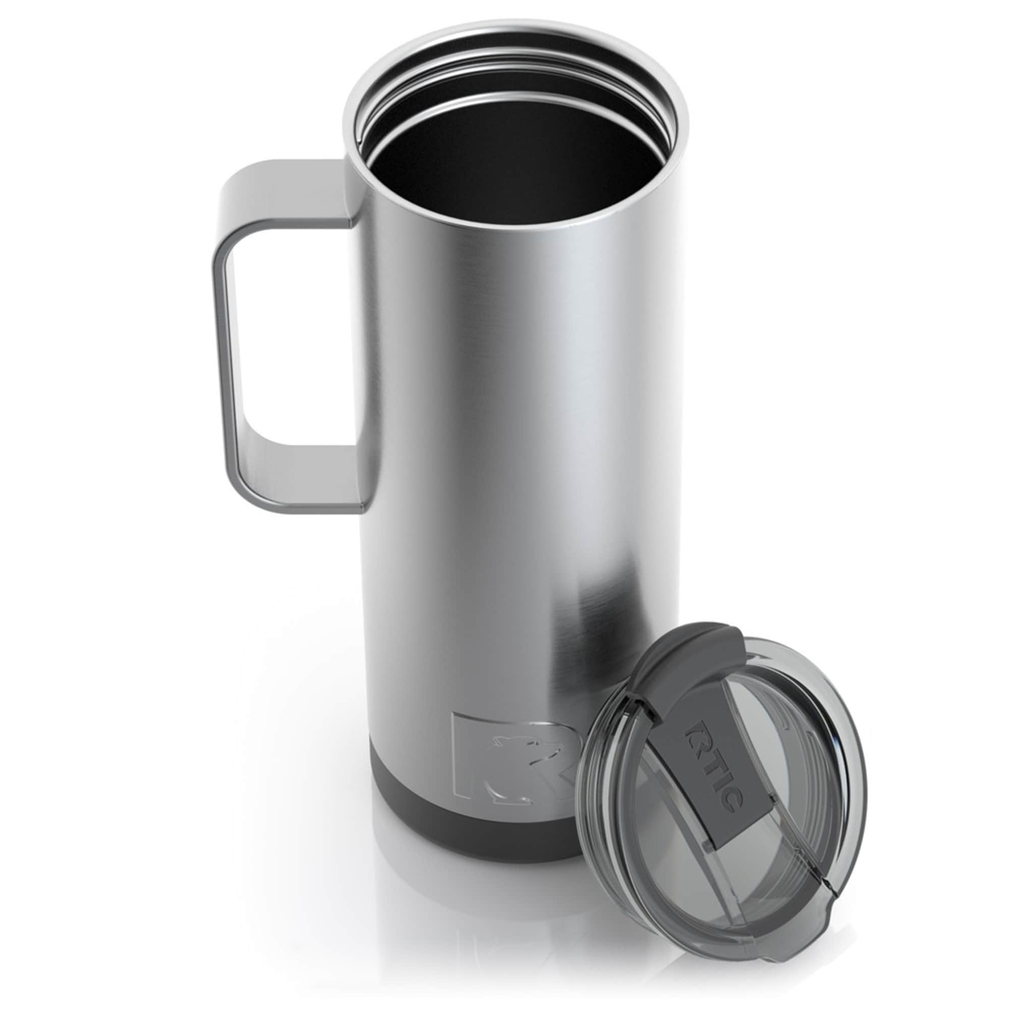 RTIC Outdoors Coffee Mug 12-fl oz Stainless Steel Insulated Cup in White | 9469