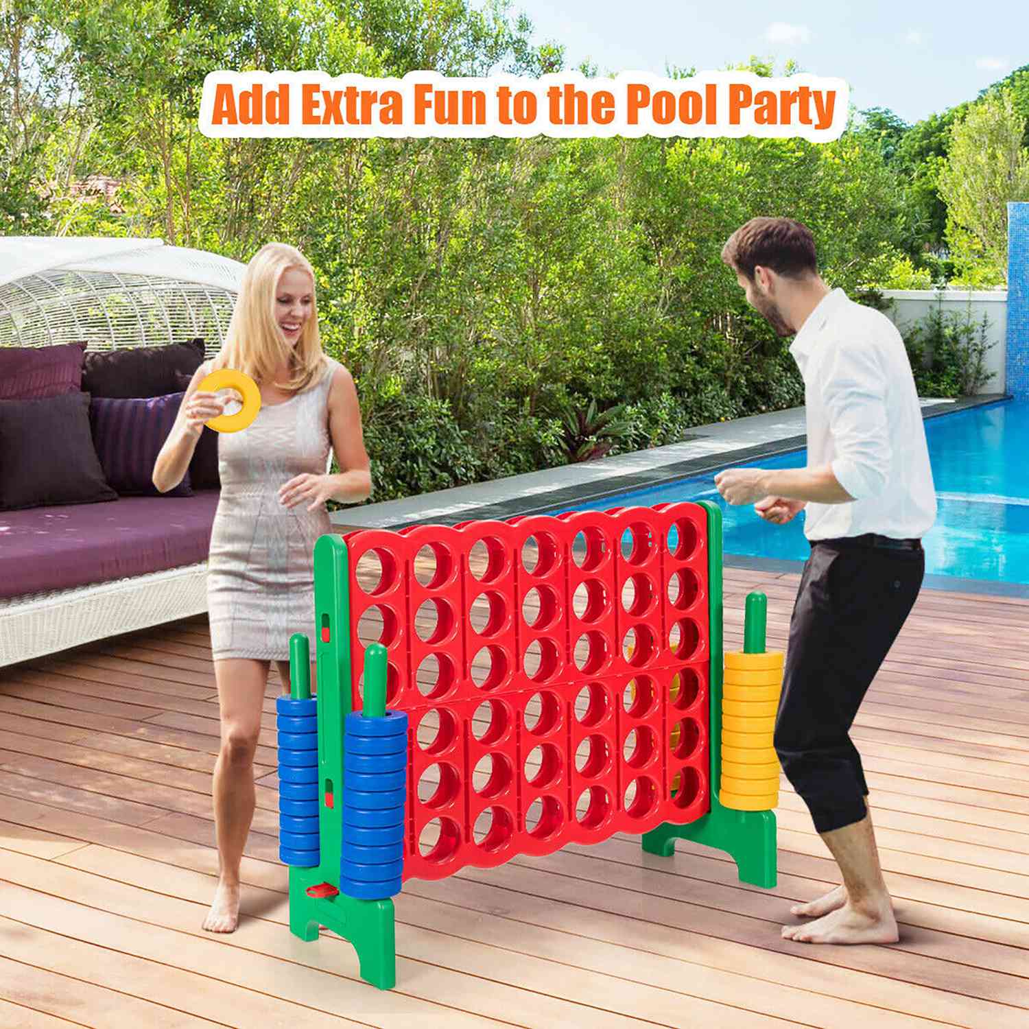 Costway CSHY000244 Portable-Party-Game - View #5