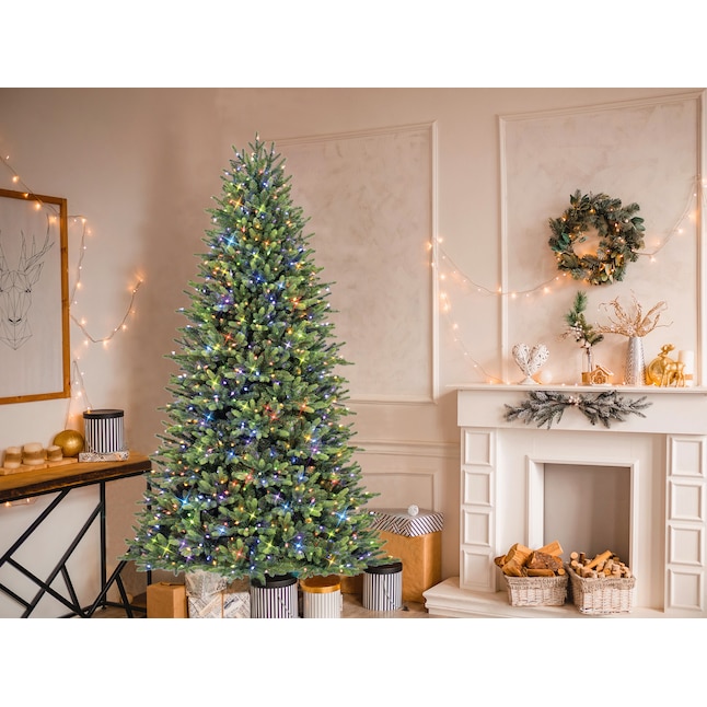 GE 7.5-ft Pinehurst Fir Easy Shape Pre-lit LED Artificial GE 7.5-ft Pinehurst Fir Easy Shape Pre-lit LED Artificial