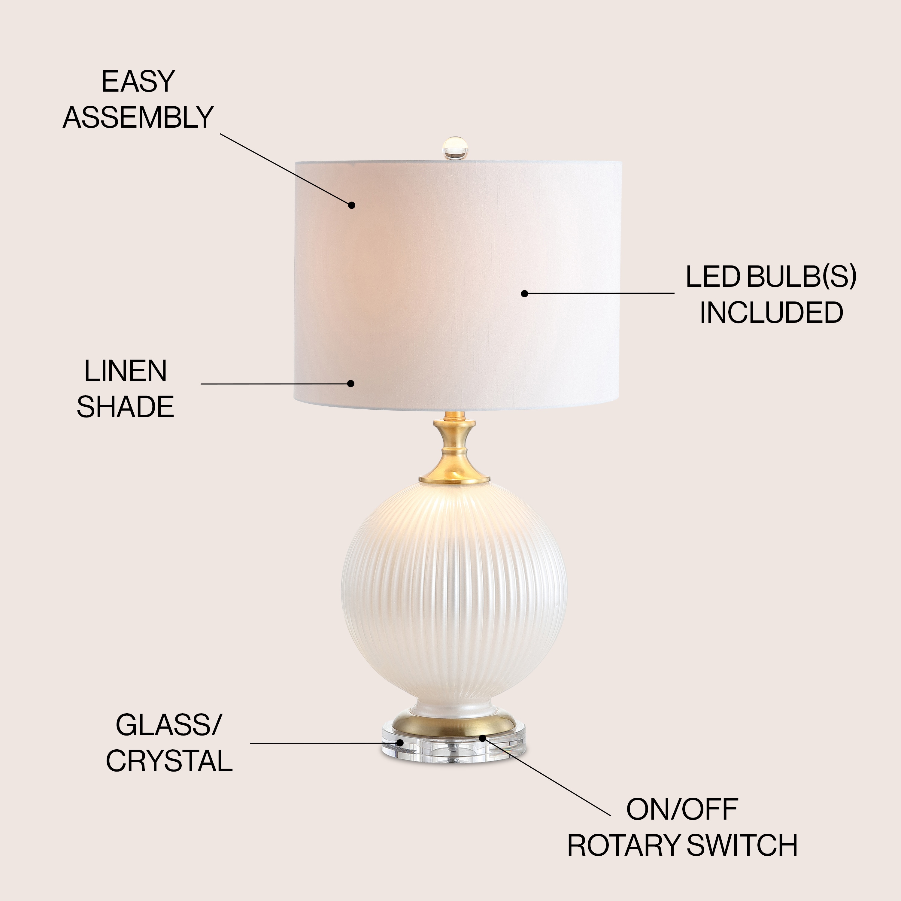 JONATHAN  Y JYL2074B Table-Lamps - View #3