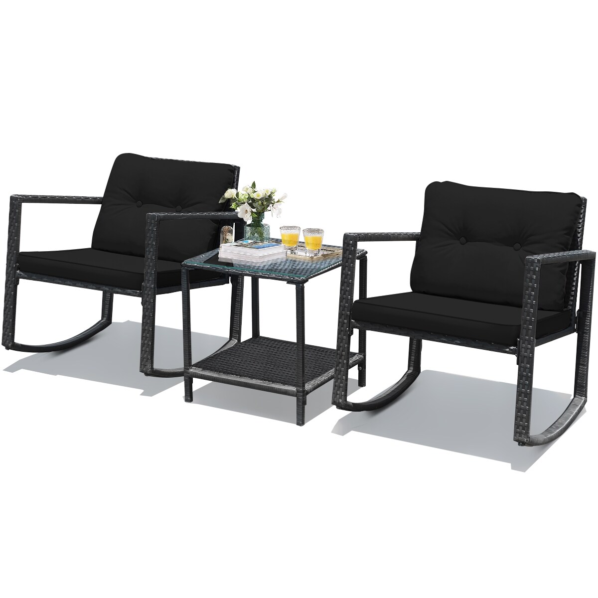 Forclover HYFE-62861DK Patio-Conversation-Sets - View #9